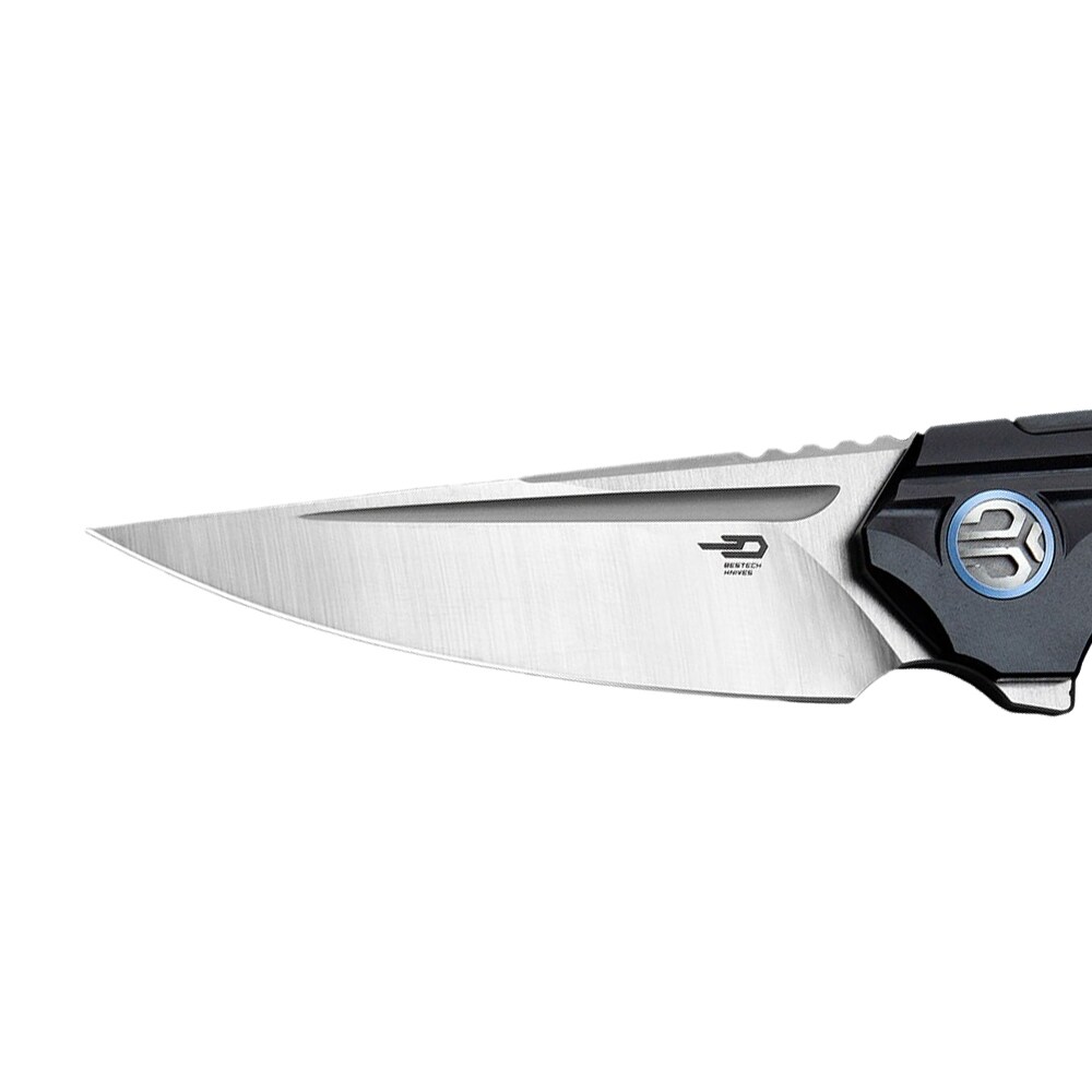 Складаний ніж Bestech Knives Vigil - Satin Blade/Black Titanium