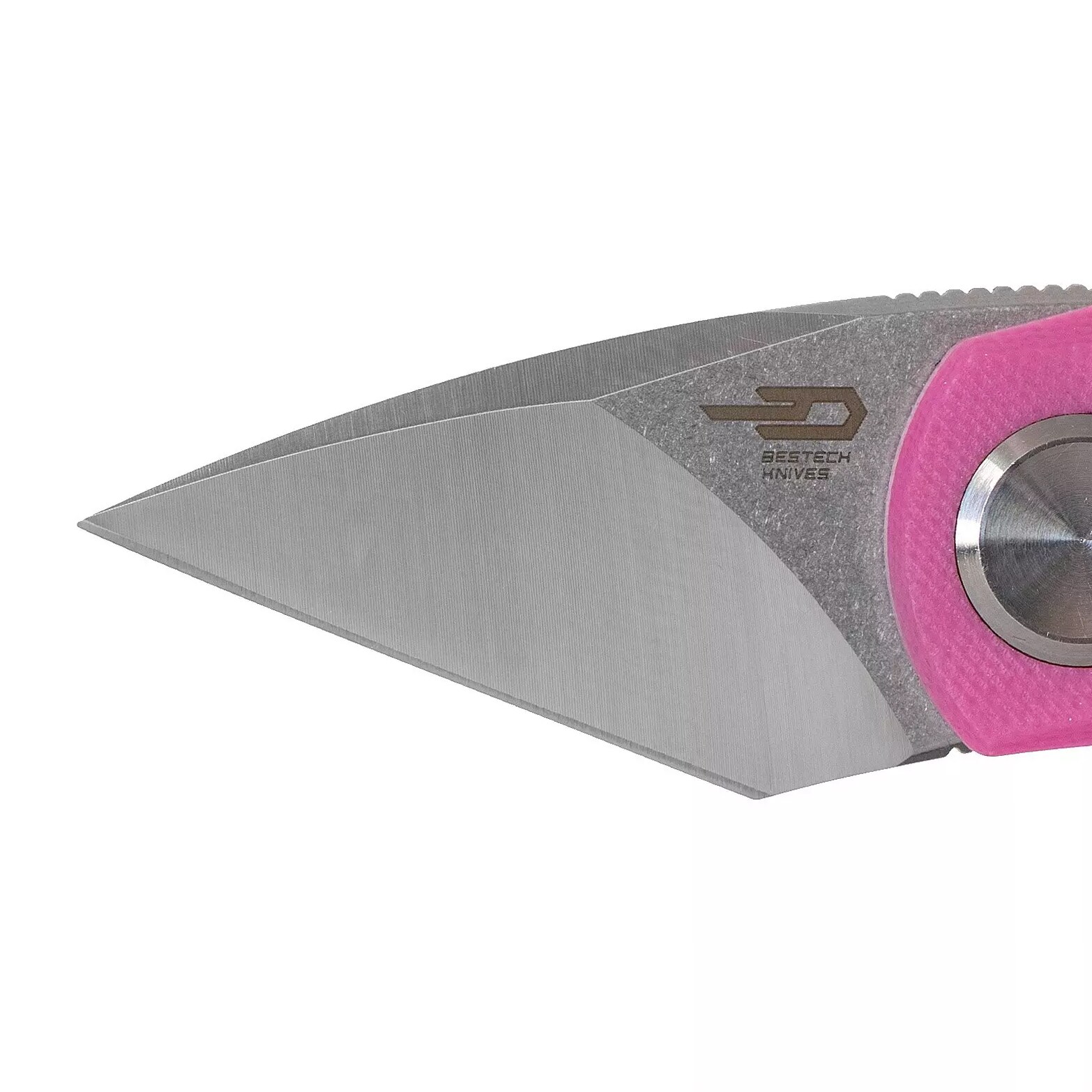 Nóż składany Bestech Knives Tulip Liner Lock by Ostap Hel - Pink