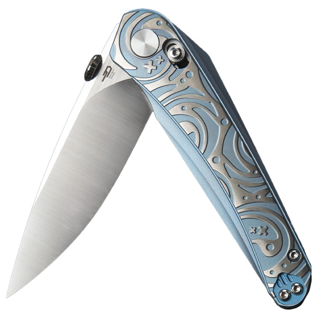 Складаний ніж Bestech Knives Mothus - Blue