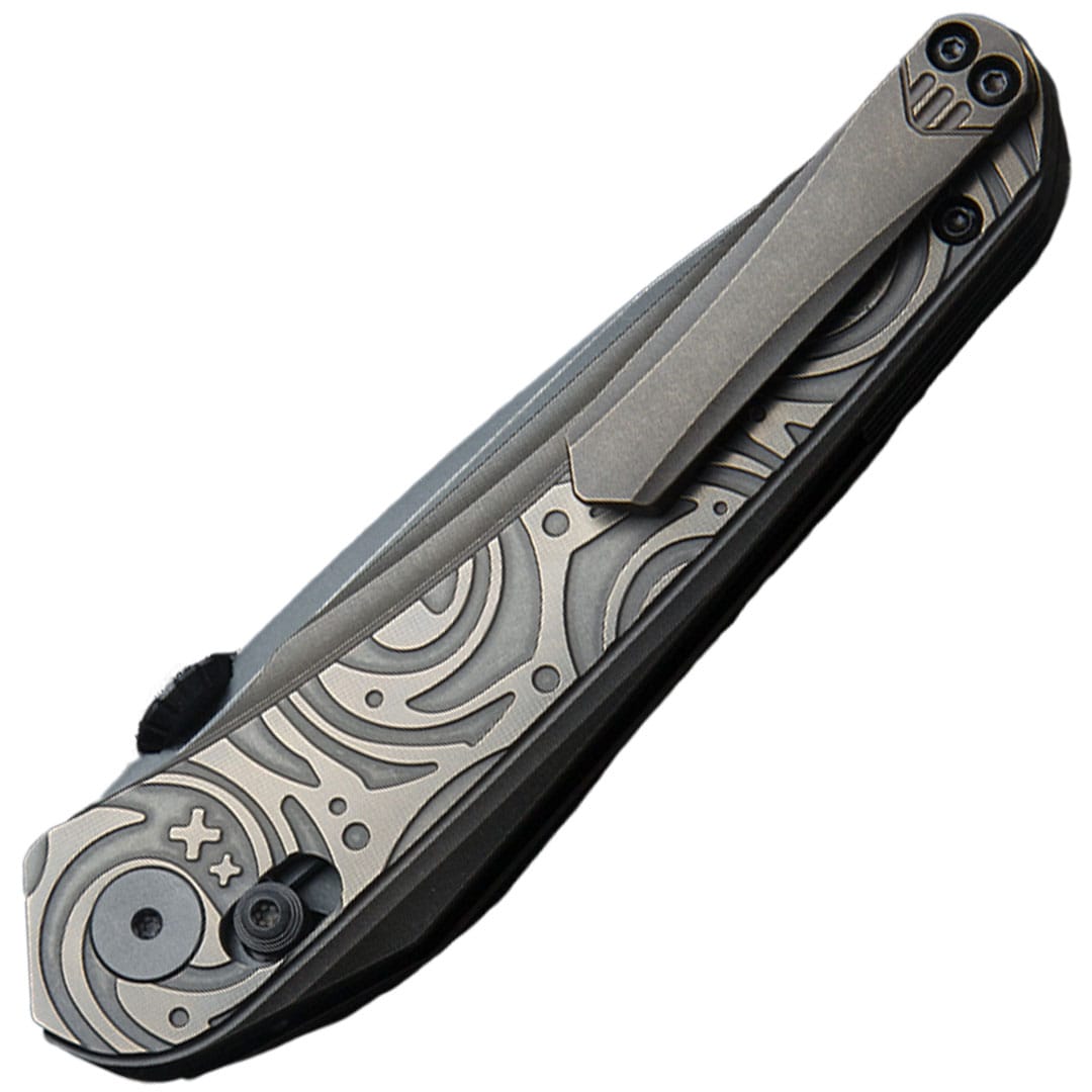 Складаний ніж Bestech Knives Mothus - Black Stonewash/Bronze Titanium