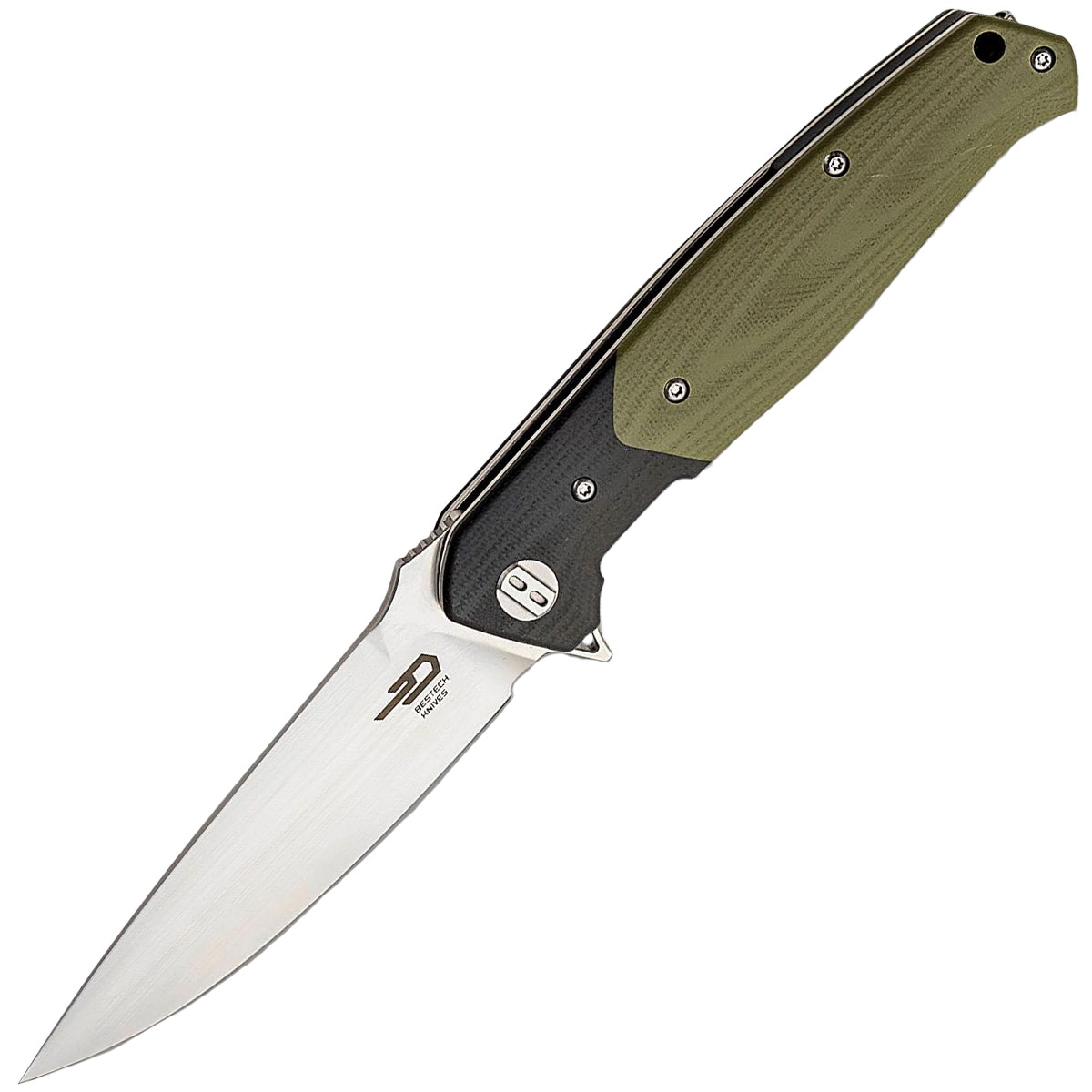 Bestech Knives BG03A Swordfish Folding Knife - Green