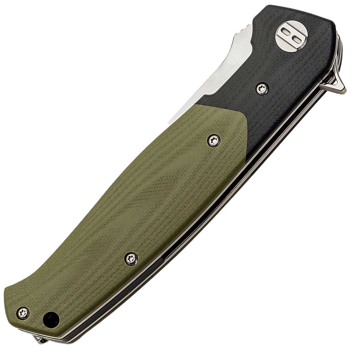 Bestech Knives BG03A Swordfish Folding Knife - Green