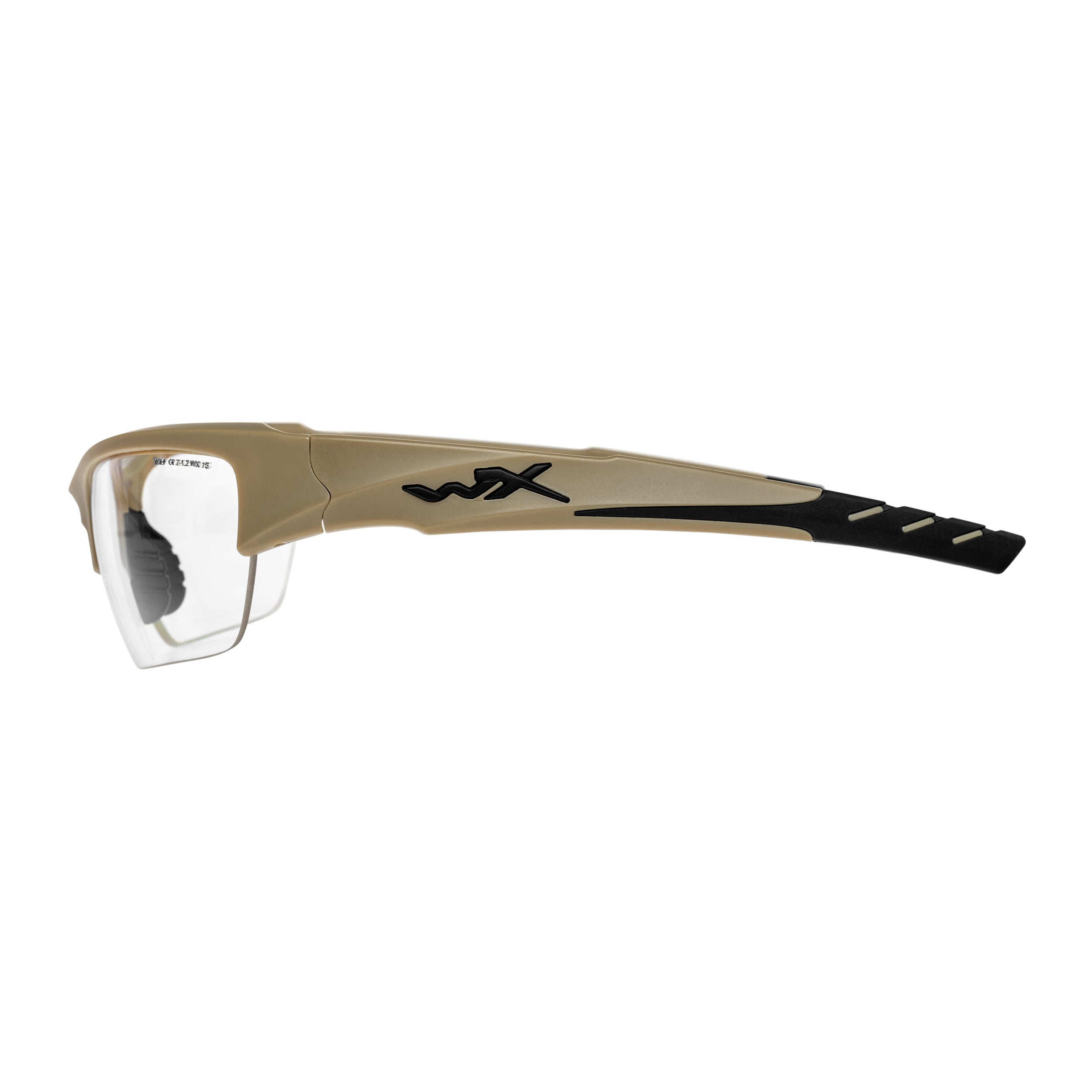 Okulary taktyczne Wiley X Valor 2.5 Set 3in1 - Matte Tan
