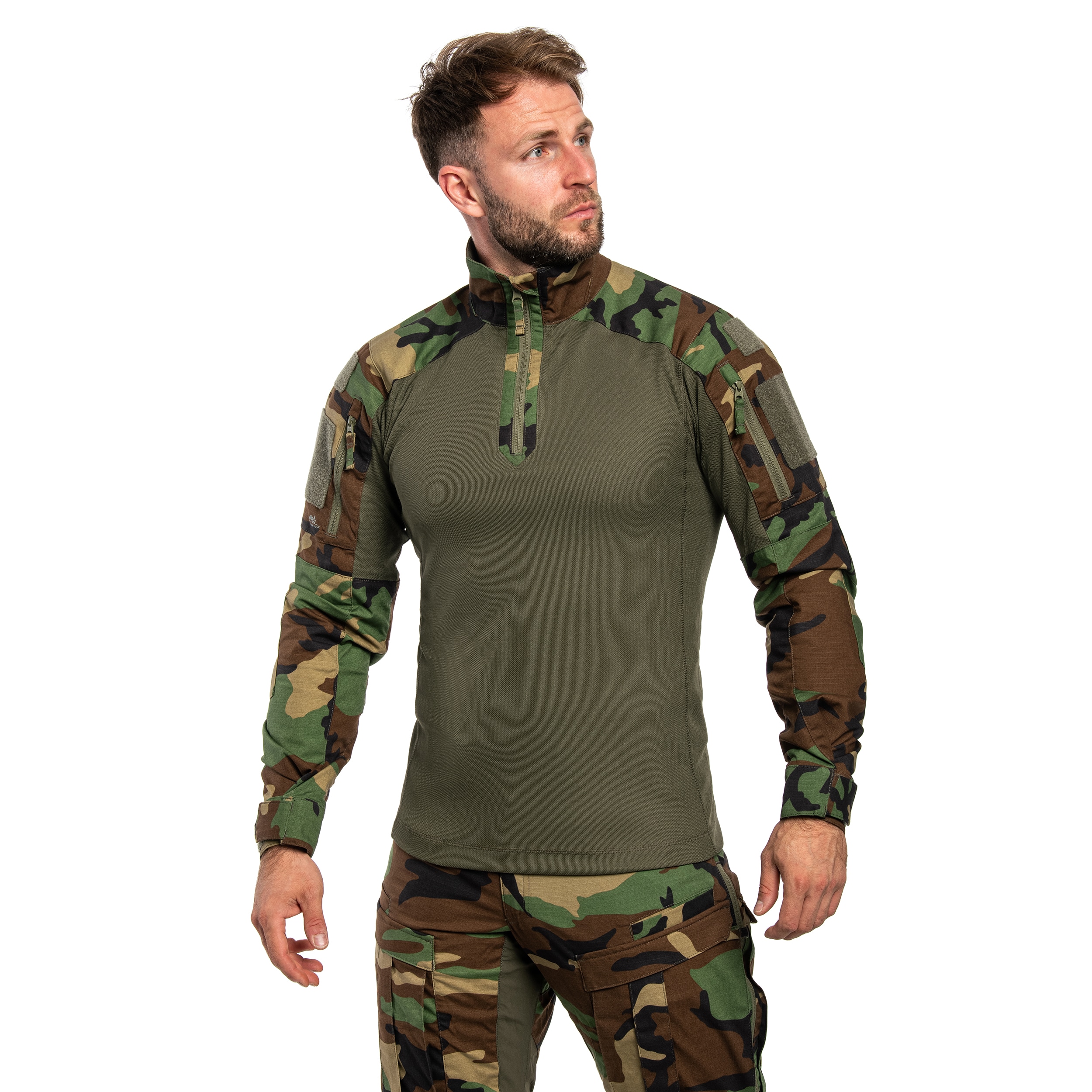 Бойова сорочка Helikon-Tex MCDU Combat Shirt - US Woodland