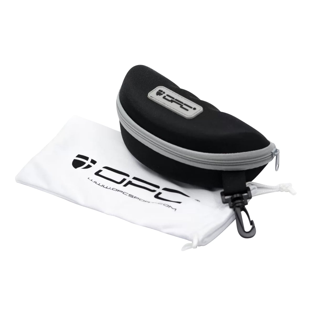 Okulary przeciwsłoneczne OPC Lifestyle California Black Orange z polaryzacją