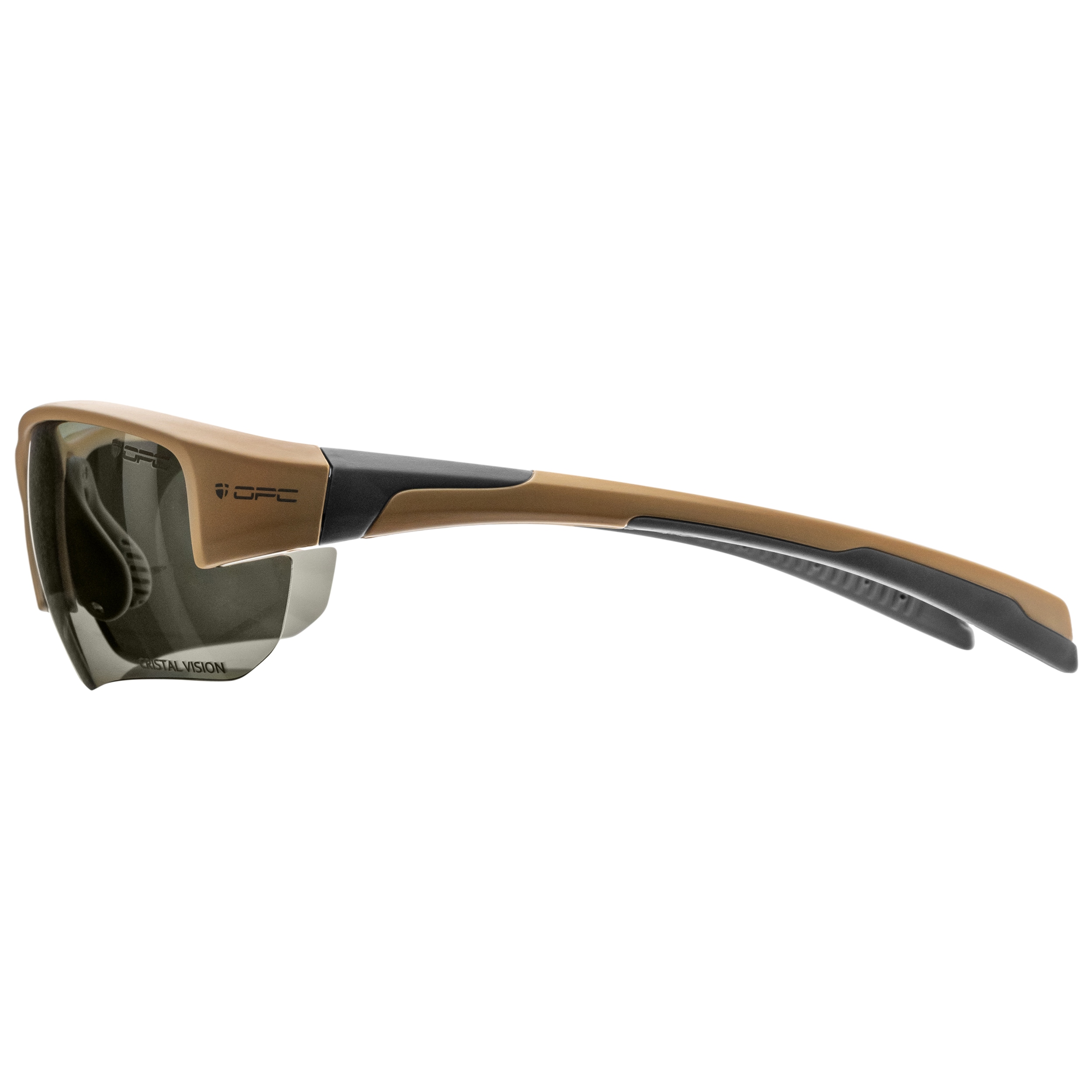 Okulary przeciwsłoneczne OPC San Salvo Matt Khaki Crystal Vision
