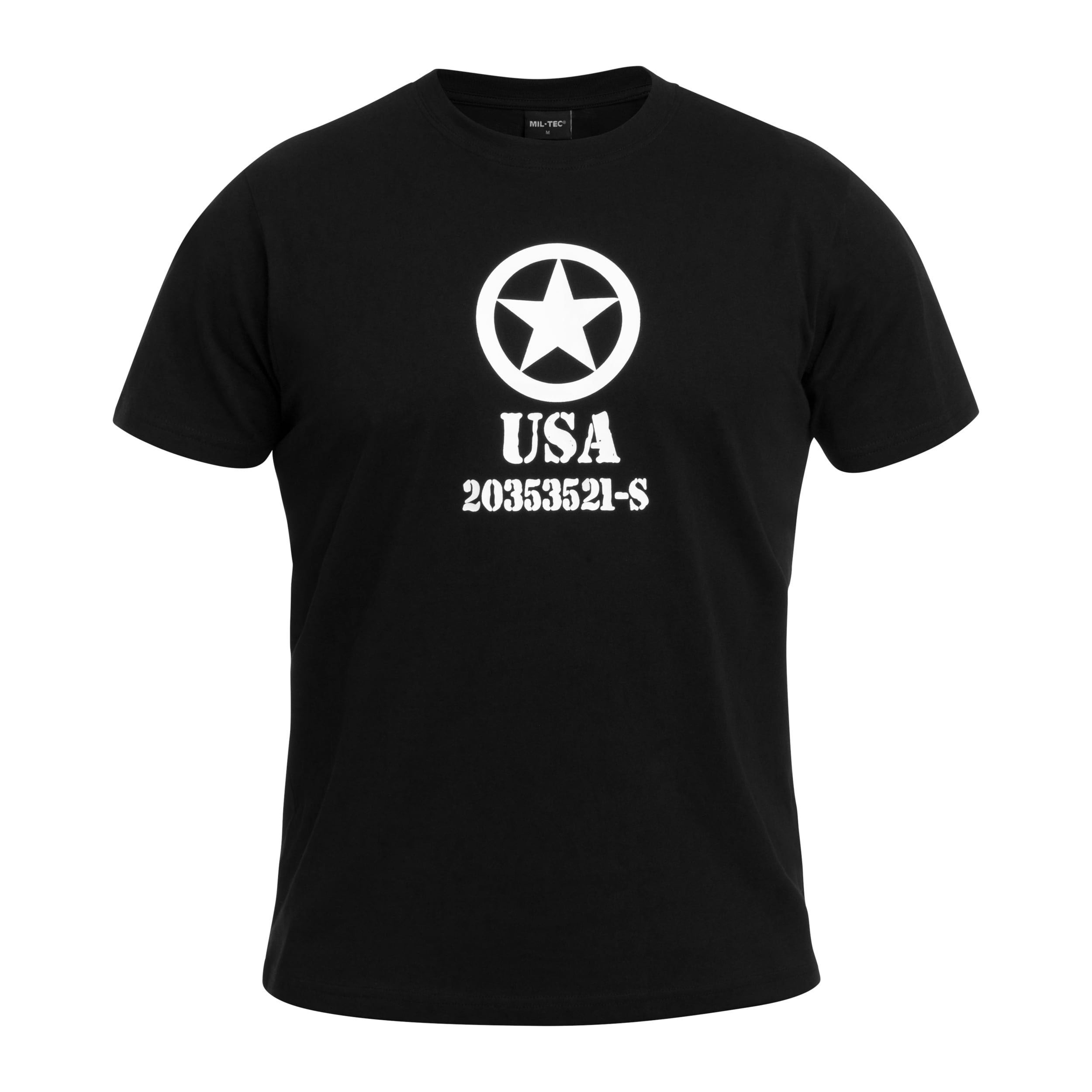 Футболка T-Shirt Mil-Tec Allied Star - Black