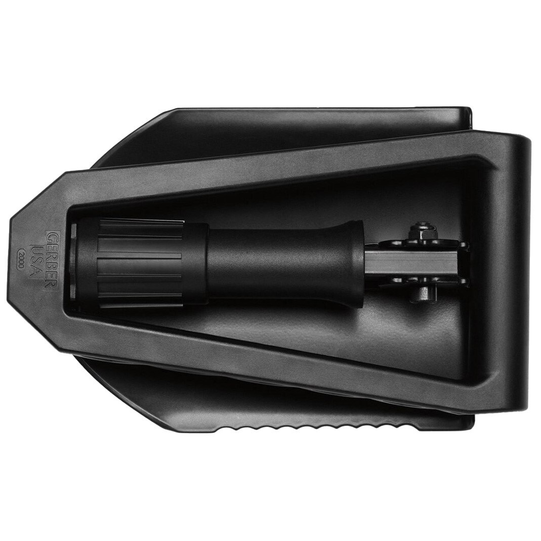 Saperka Gerber E-Tool Folding Spade Institutional - Black