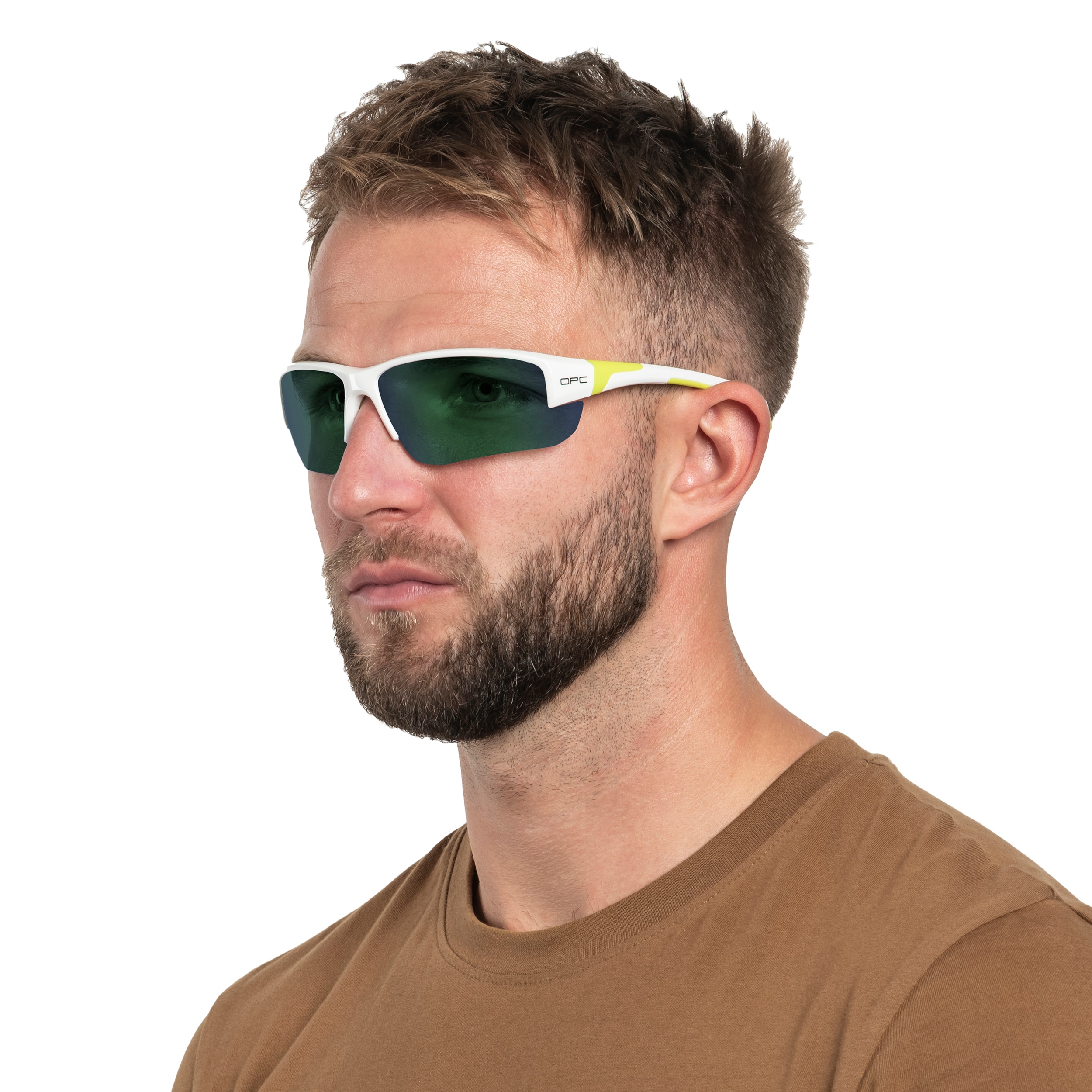 Okulary przeciwsłoneczne OPC Extreme San Salvo White Green Blue Revo z polaryzacją