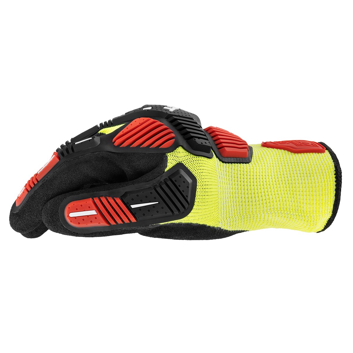 Rękawice taktyczne Mechanix Wear M-Pact Hi-Viz CR3A3 - Yellow/Red