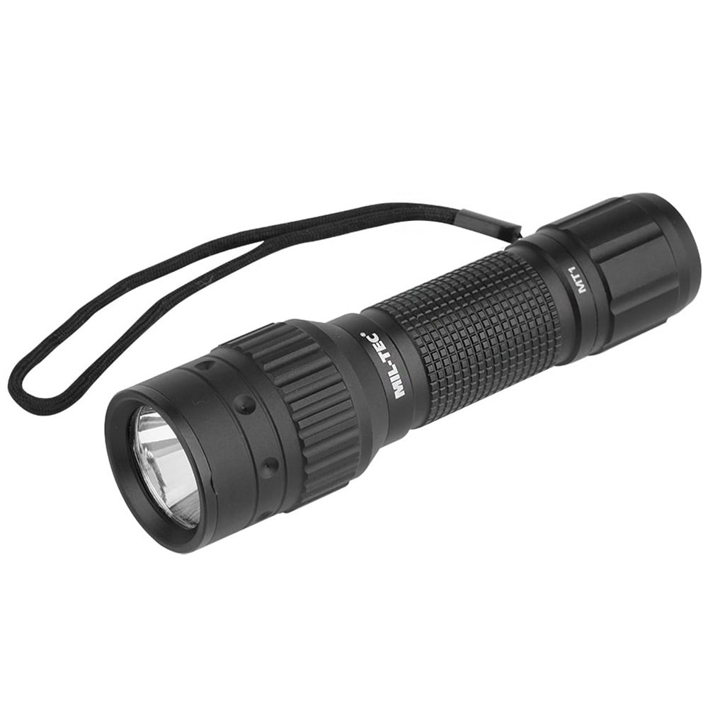 Latarka Mil-Tec Operator MT1 Black - 350 lumenów