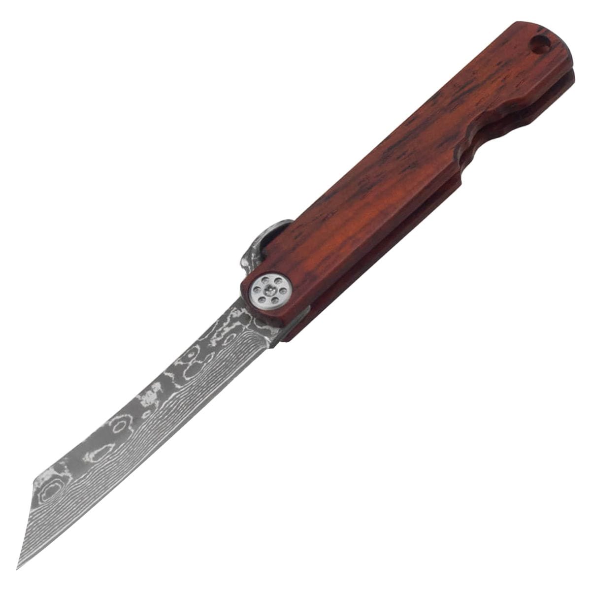 Nóż składany Higo Bonsai Mokuzai - Damascus