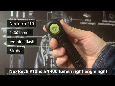 Кутовий ліхтарик Nextorch P10 - 1400 люменів