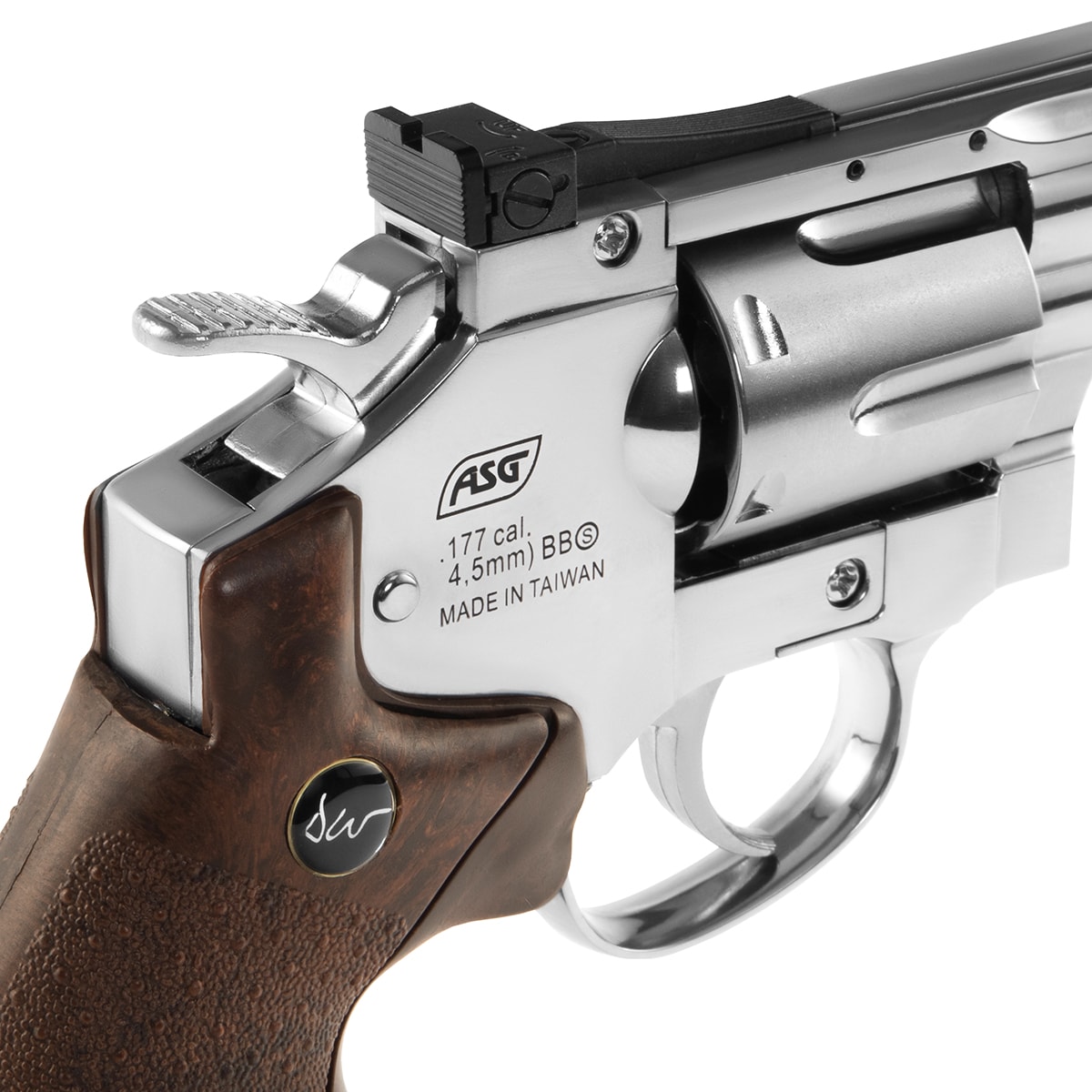 Револьвер Dan Wesson 8'' BB 4,5 мм Silver