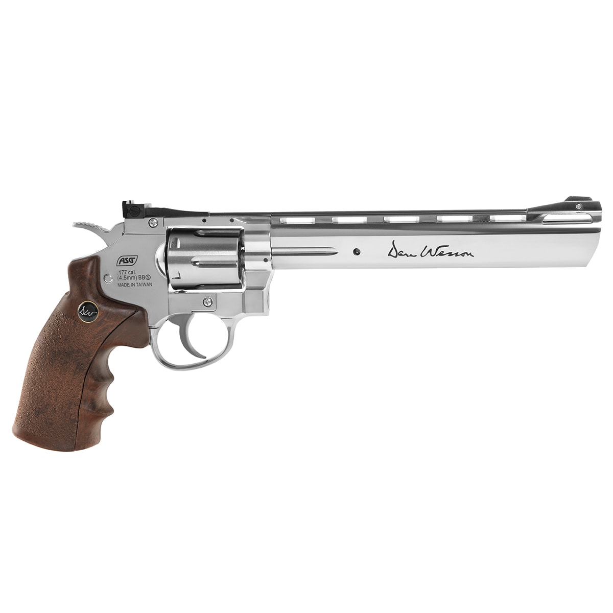 Револьвер Dan Wesson 8'' BB 4,5 мм Silver