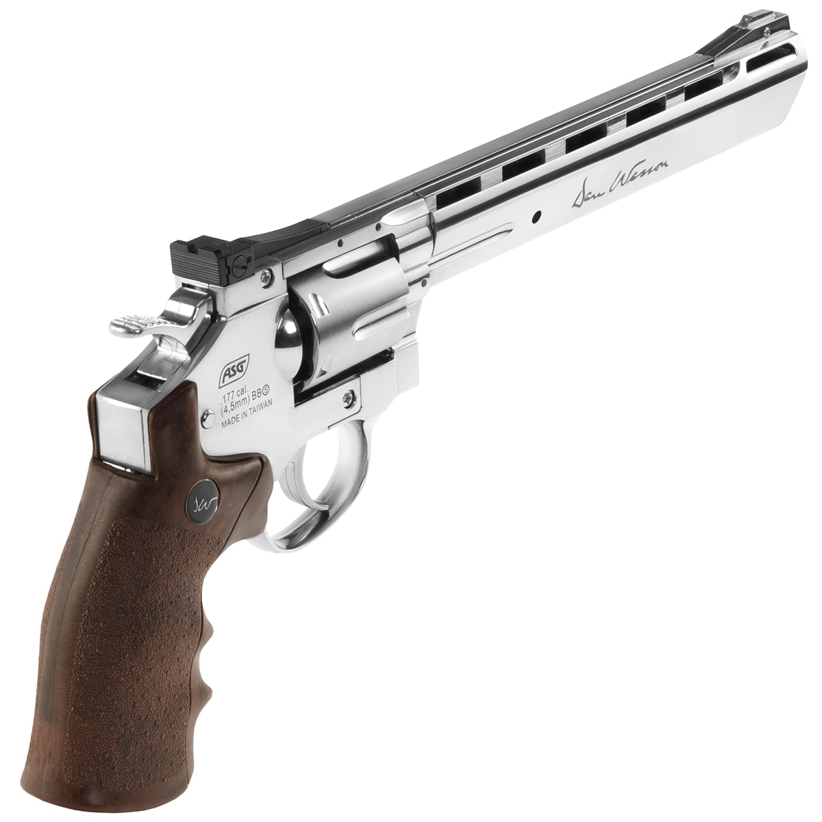 Револьвер Dan Wesson 8'' BB 4,5 мм Silver