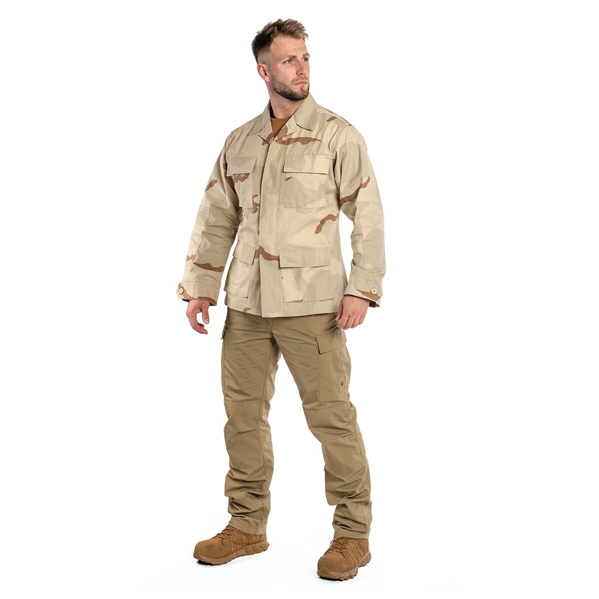 Bluza wojskowa Mil-Tec Teesar BDU Rip-Stop - US Desert