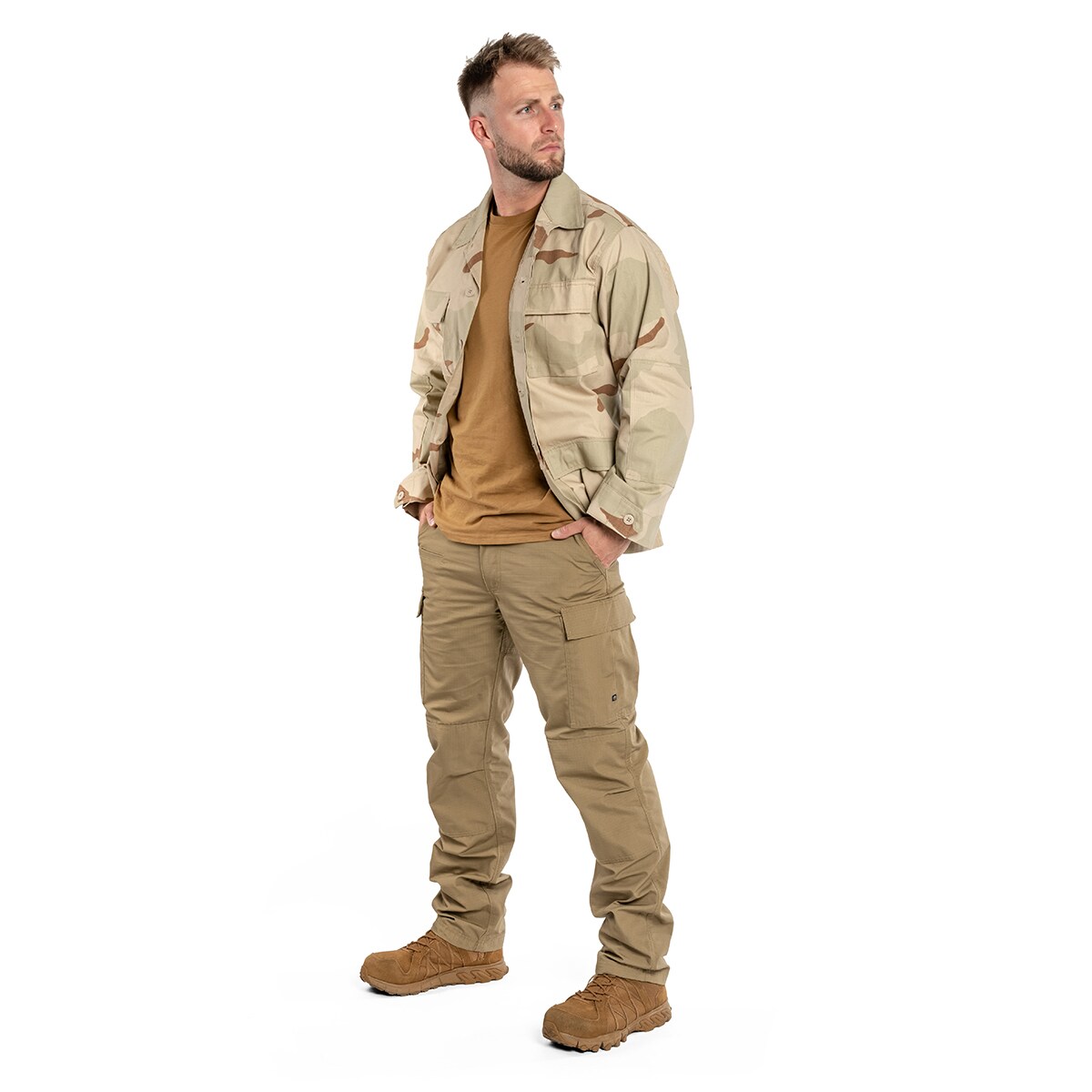 Bluza wojskowa Mil-Tec Teesar BDU Rip-Stop - US Desert