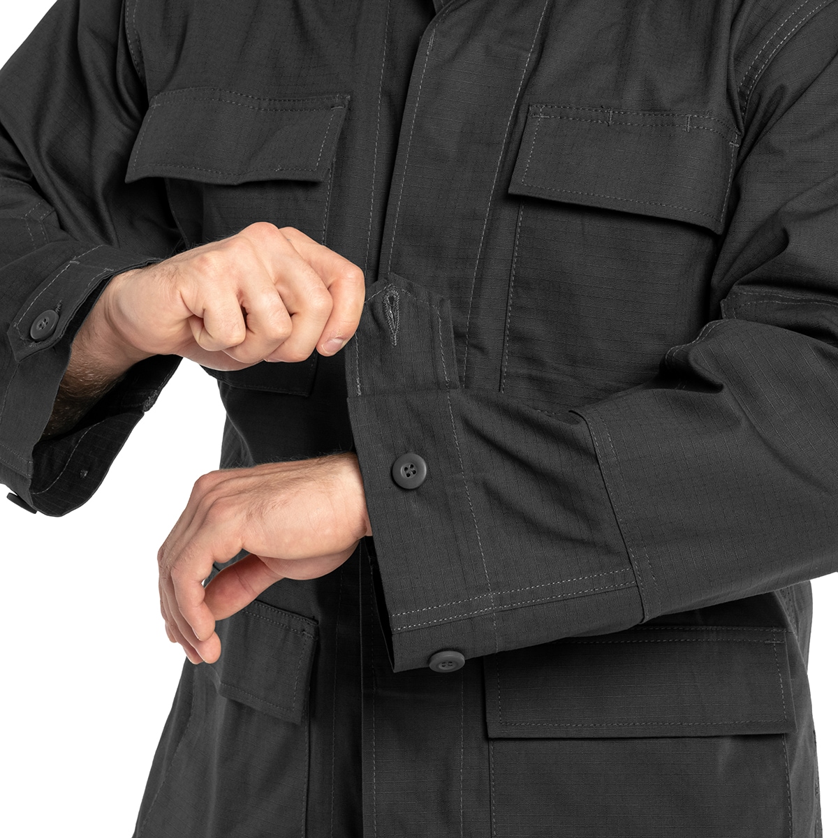 Bluza wojskowa Mil-Tec Teesar BDU Rip-Stop - Black