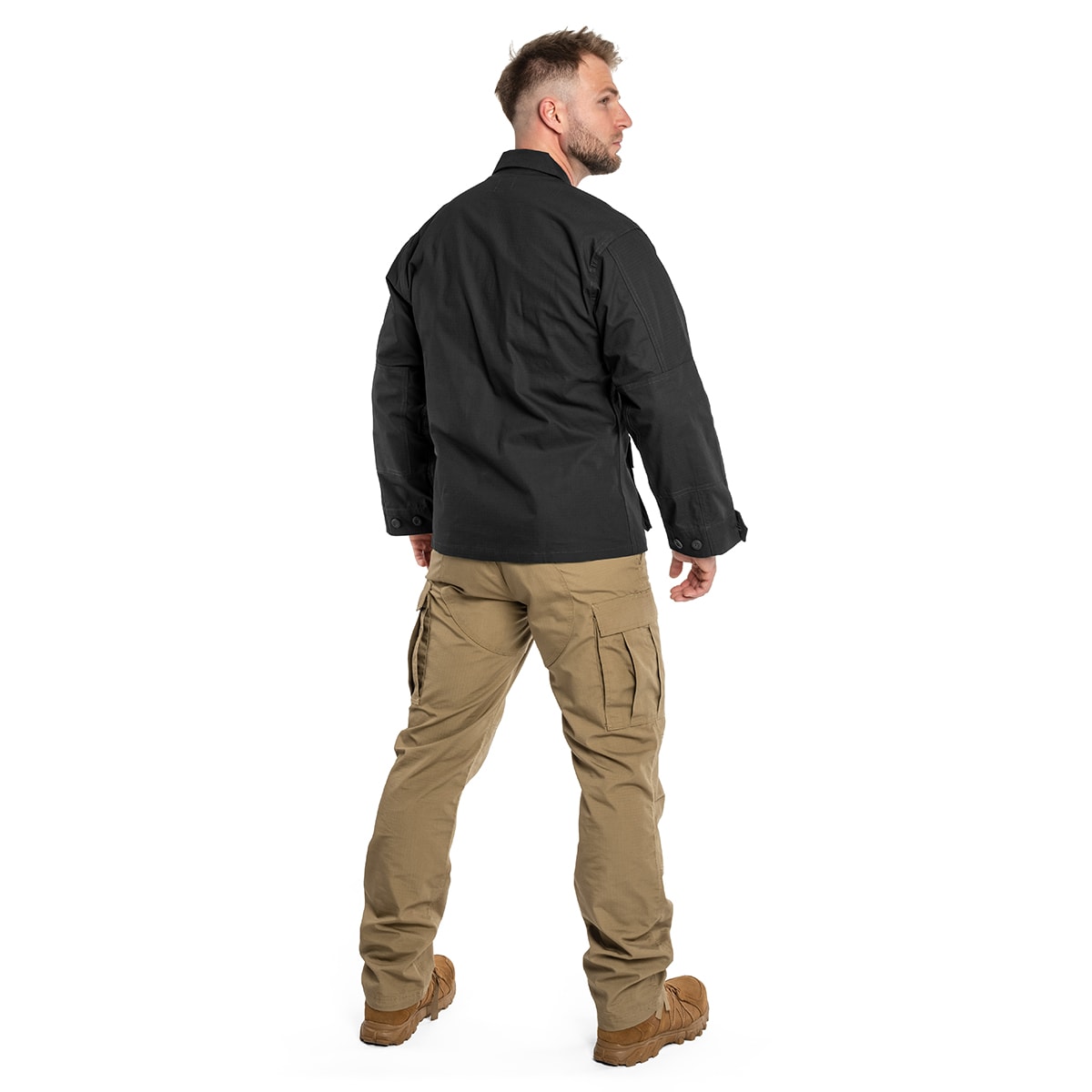 Bluza wojskowa Mil-Tec Teesar BDU Rip-Stop - Black