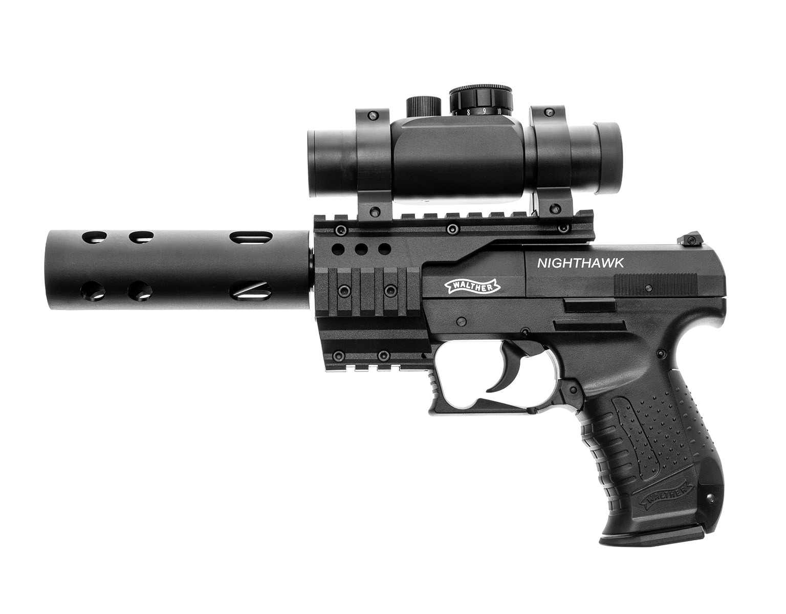 Пневматична гвинтівка Walther Nighthawk 4,5 мм - комплект