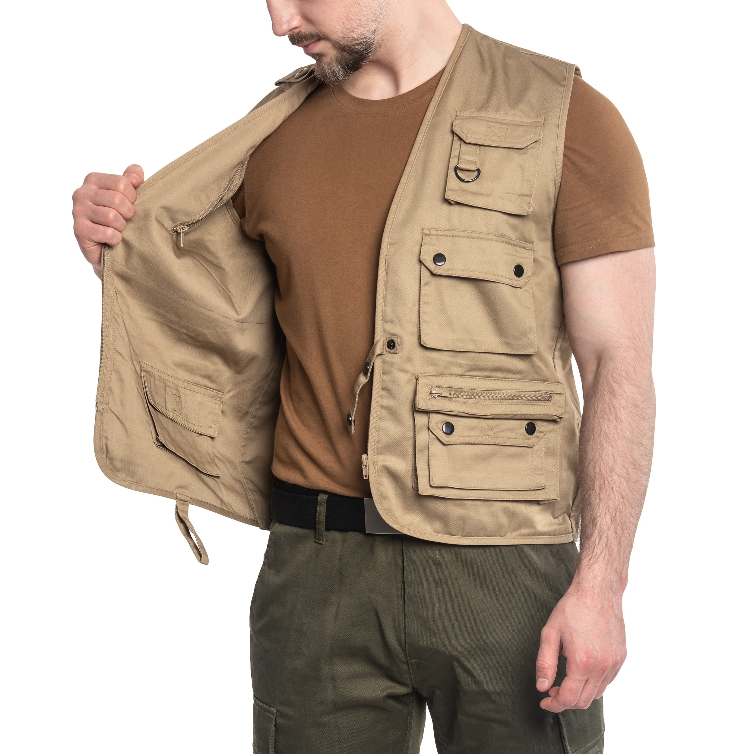 Безрукавка Mil-Tec - Khaki