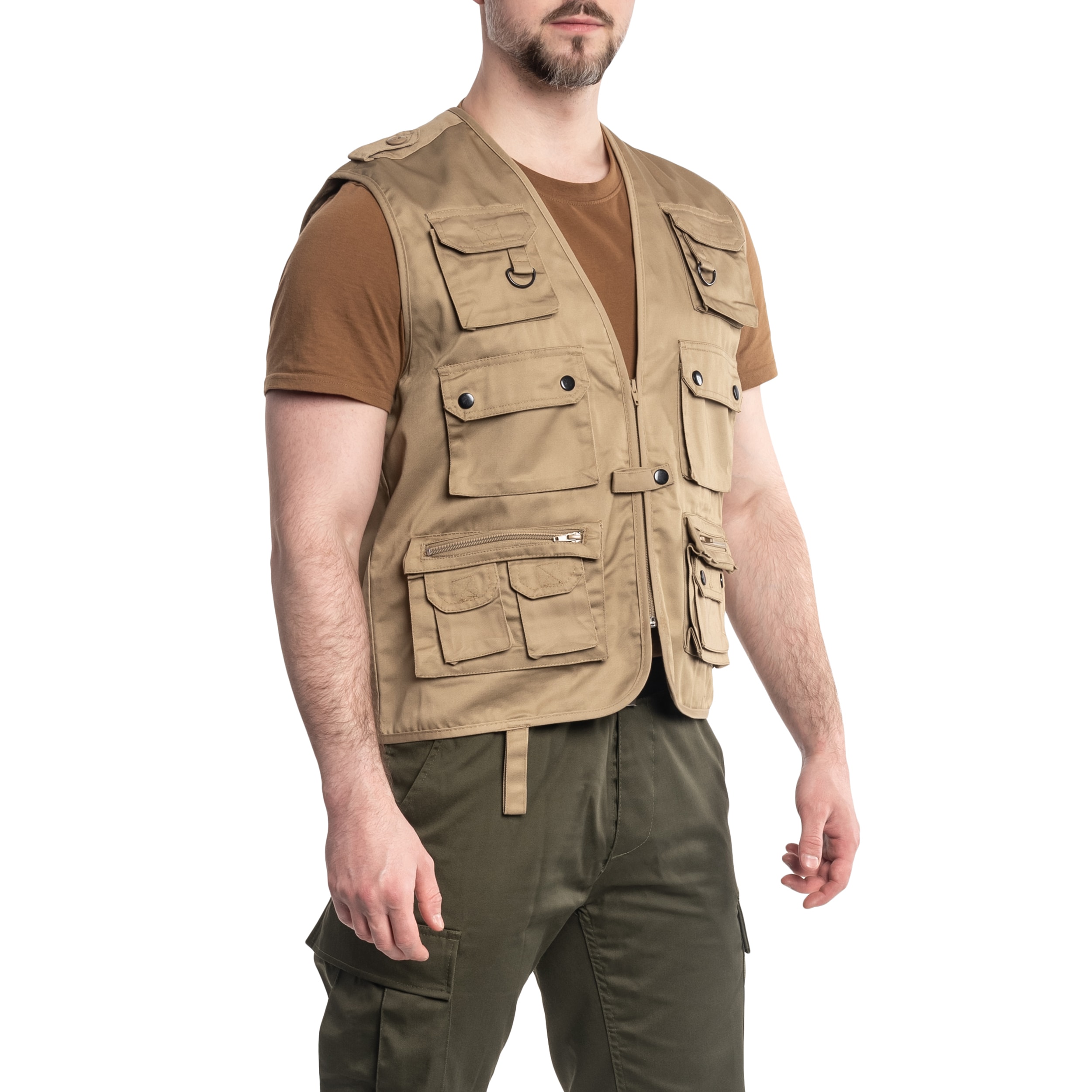 Безрукавка Mil-Tec - Khaki