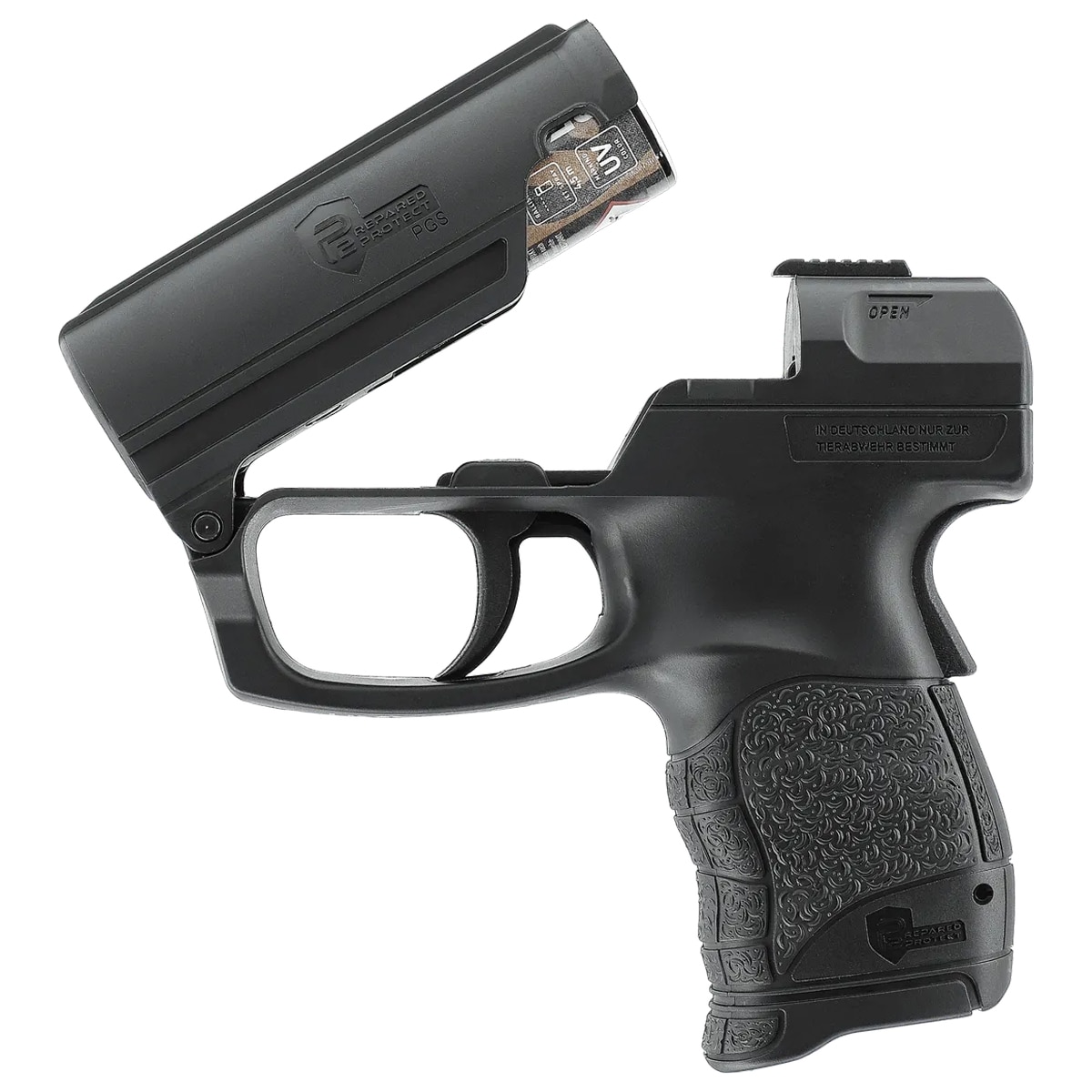 Pistolet gazowy Umarex P2P PGS Black - zestaw