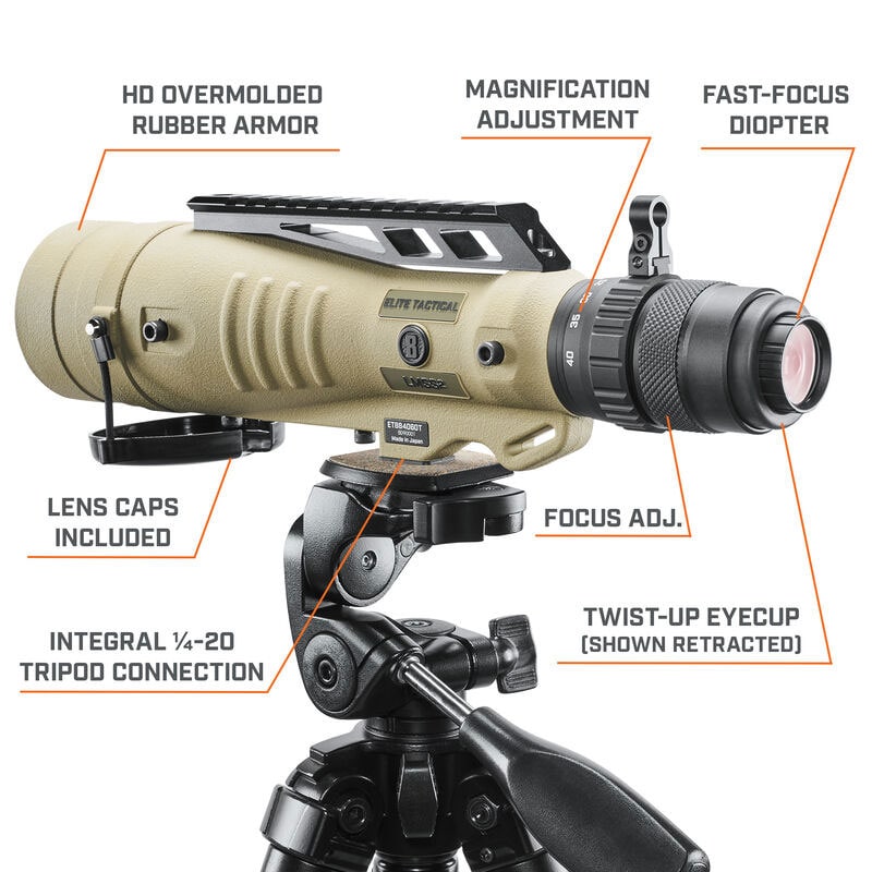 Підзорна труба Bushnell Elite Tactical LMSS2 8-40x60 TREMOR4