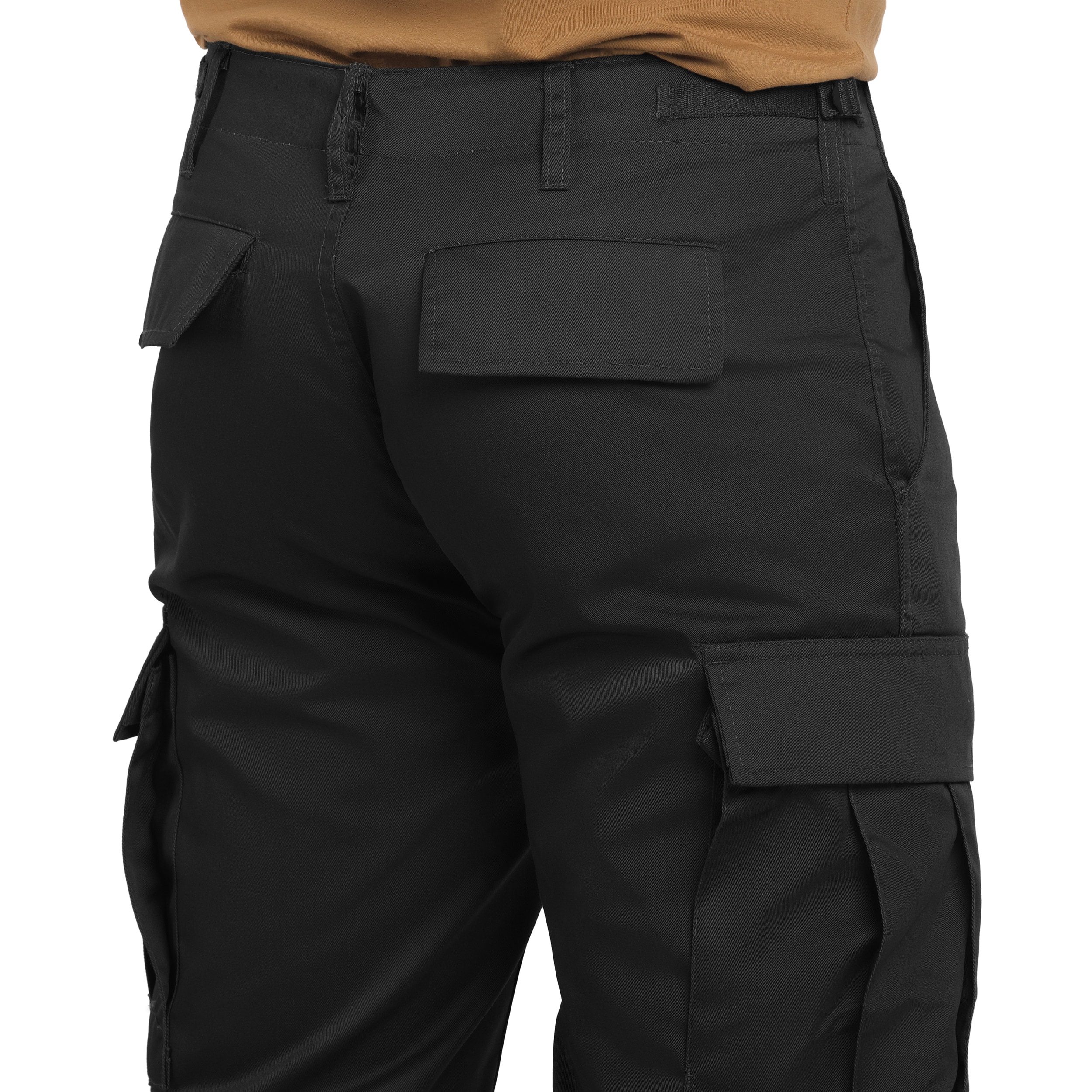Spodnie wojskowe Mil-Tec US Ranger BDU Straight Cut - Black
