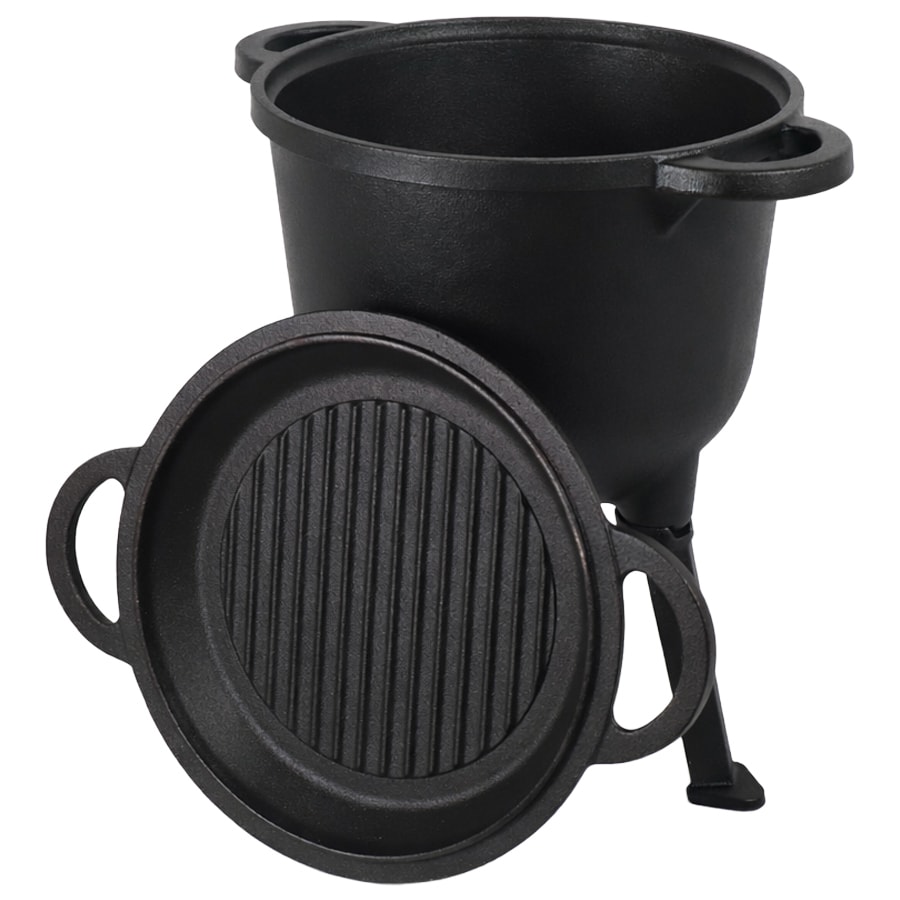 Чавунний казан Rossner 2в1 8 л