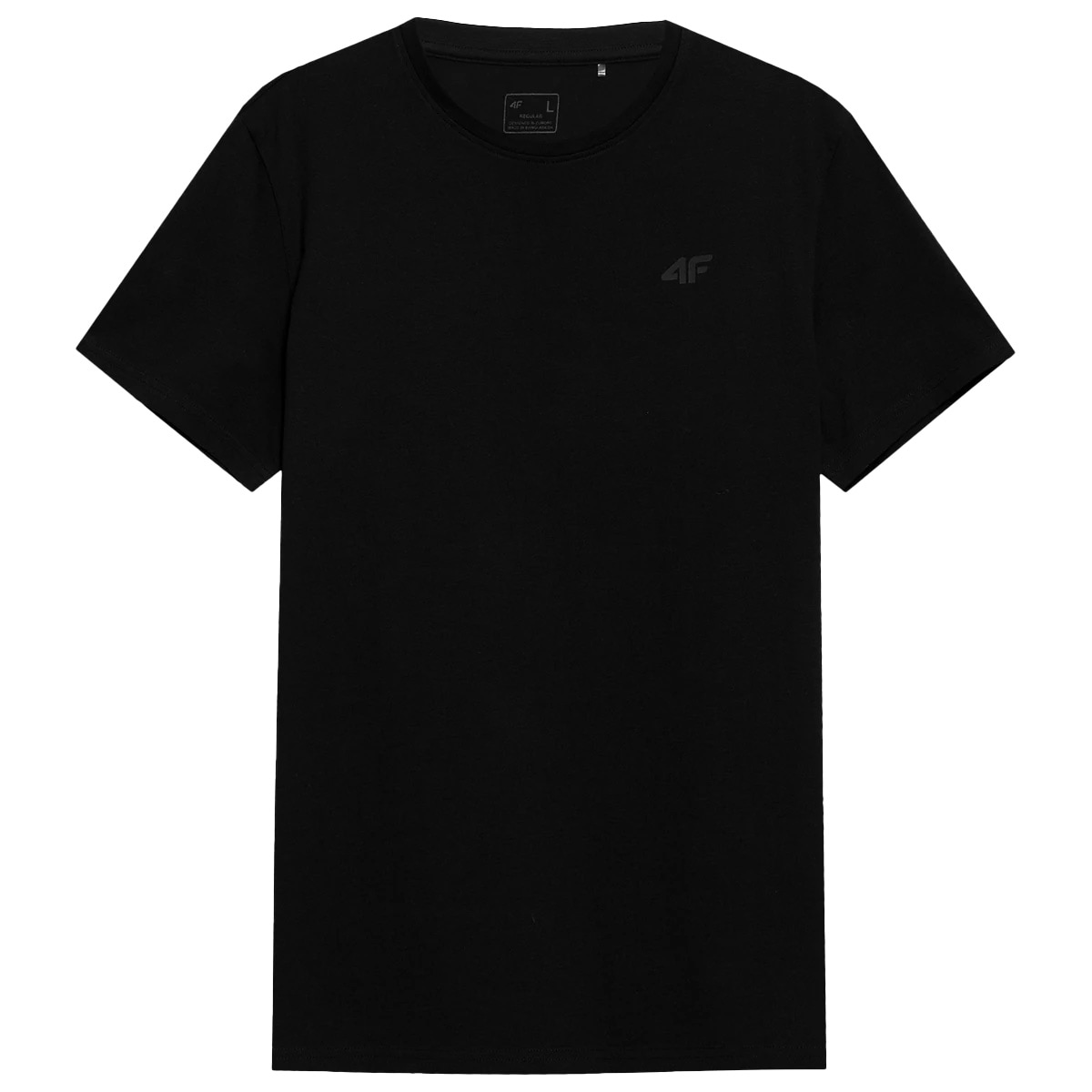Футболка T-Shirt 4F TTSHM536 - Глибокий чорний