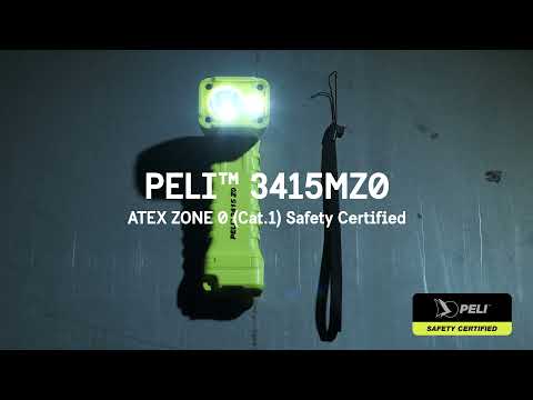 Latarka Peli ATEX 3415M Z0 Yellow - 329 lumenów