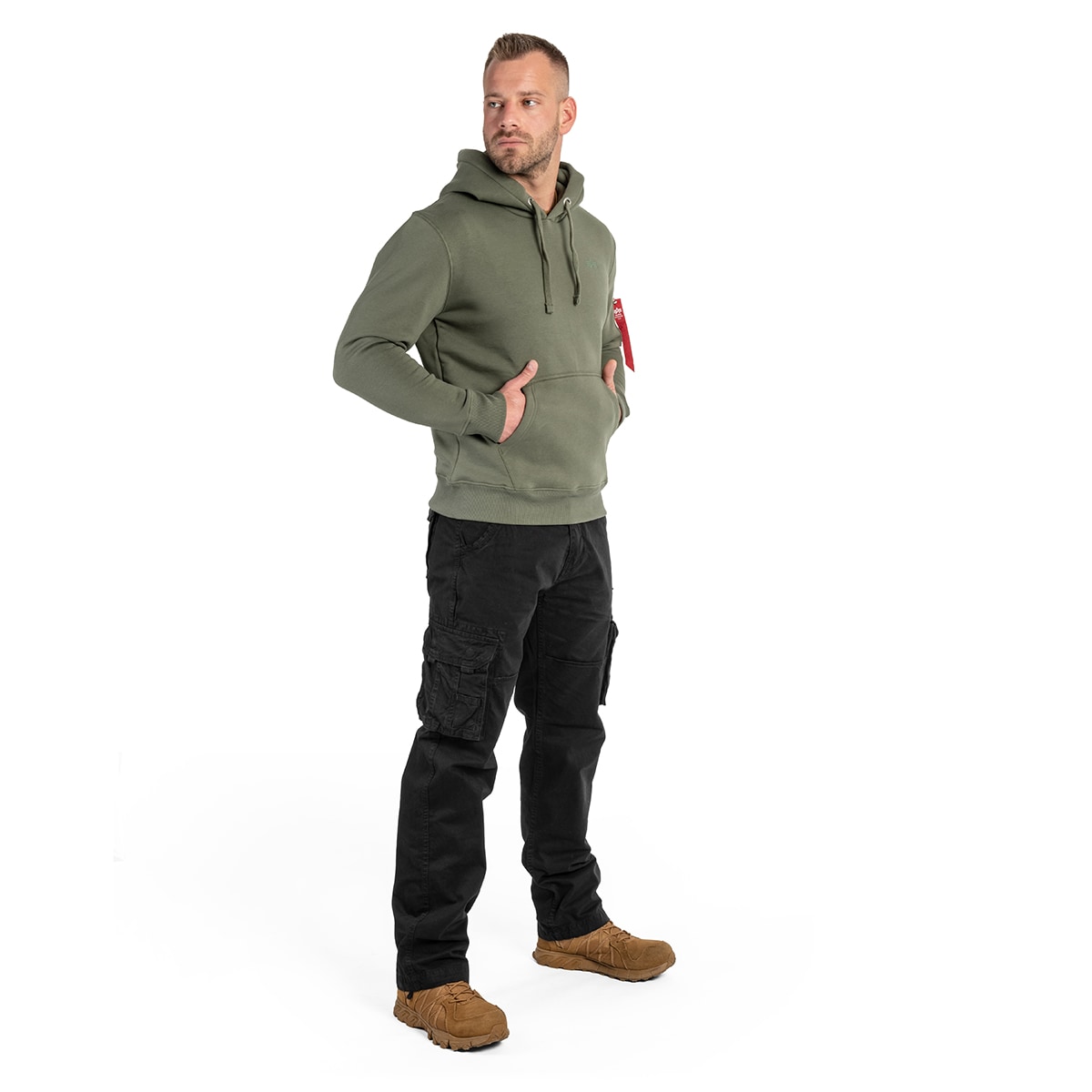Bluza Alpha Industries Air Force Hoody - Dark Olive