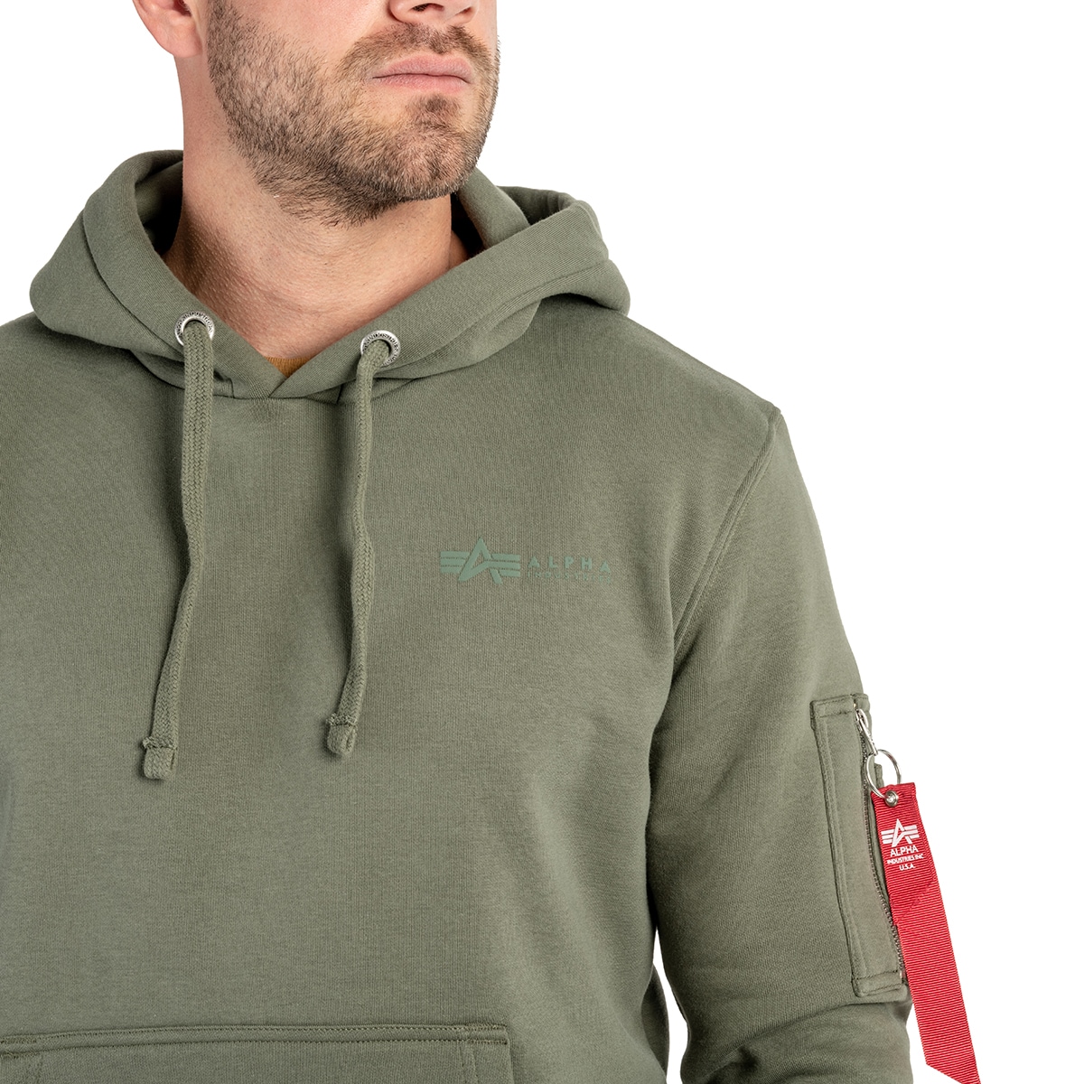 Bluza Alpha Industries Air Force Hoody - Dark Olive