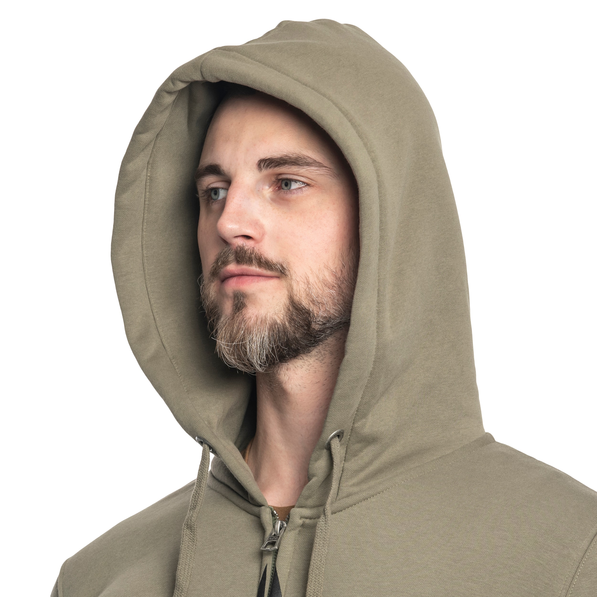 Bluza Alpha Industries Basic Zip Hoody - Olive