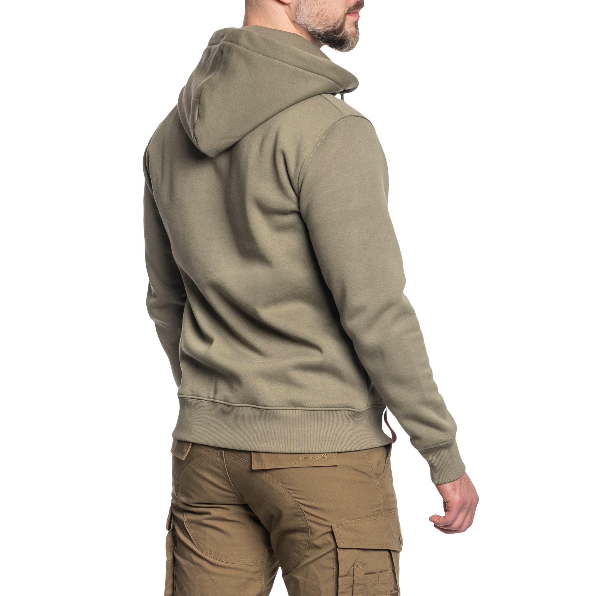 Bluza Alpha Industries Basic Zip Hoody - Olive