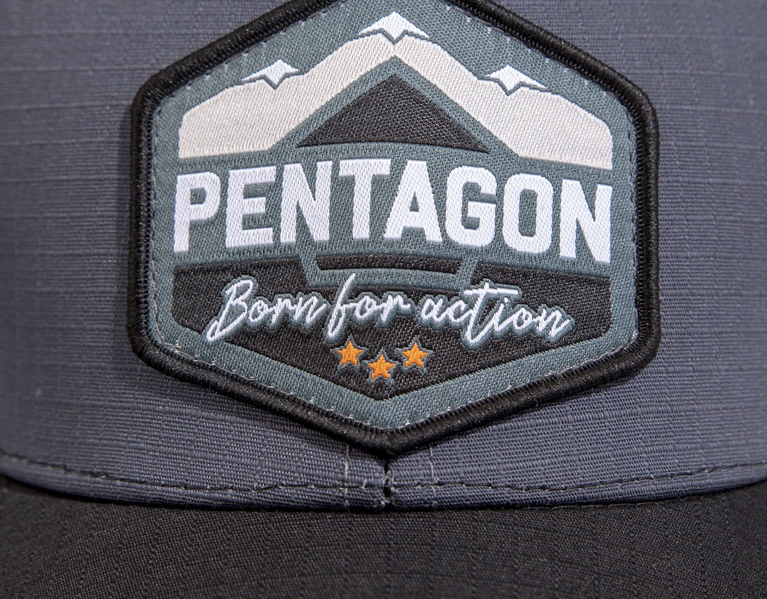Бейсболка Pentagon Era Born for action Wolf сіра