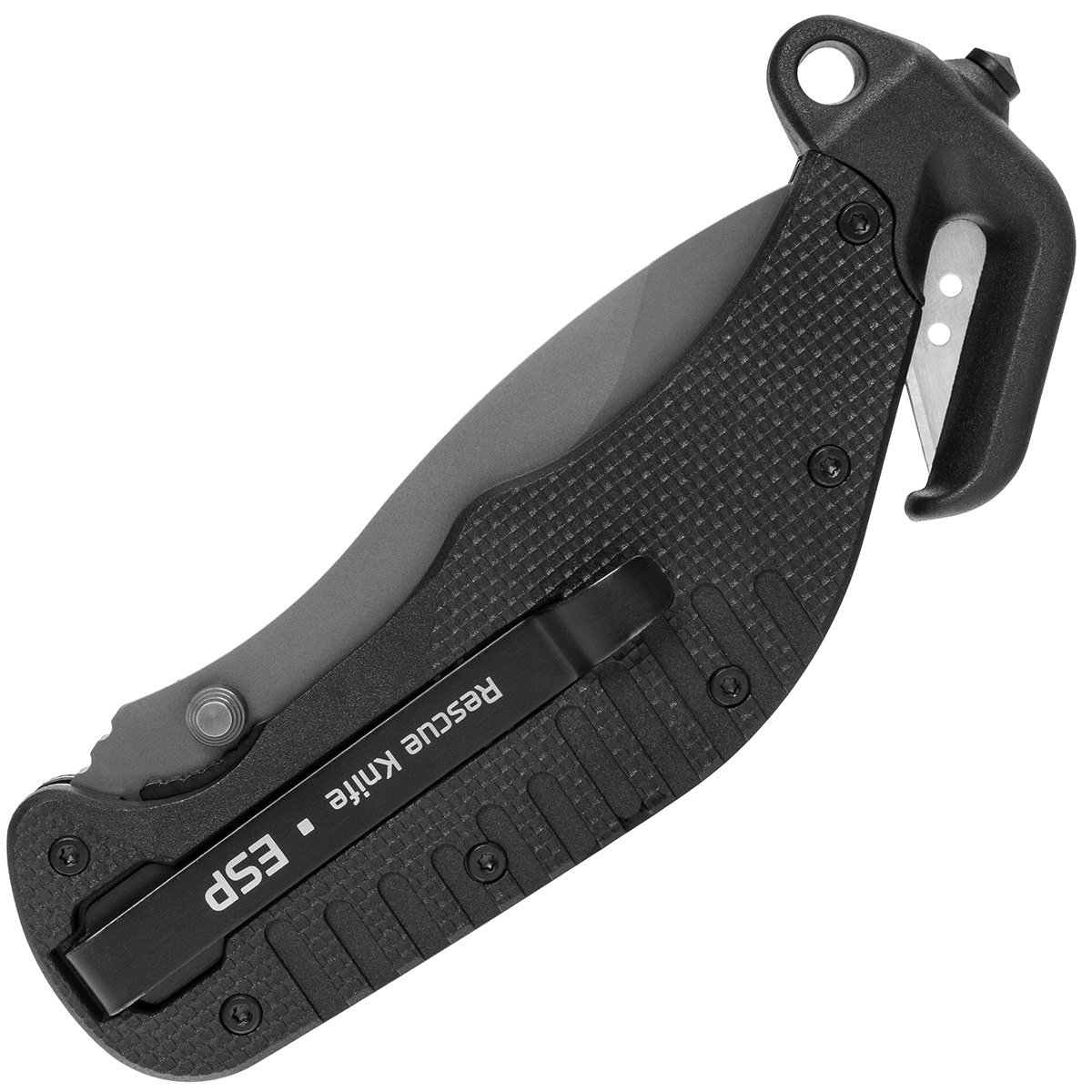 Складаний рятувальний ніж ESP RK-01 Rescue Knife - Black