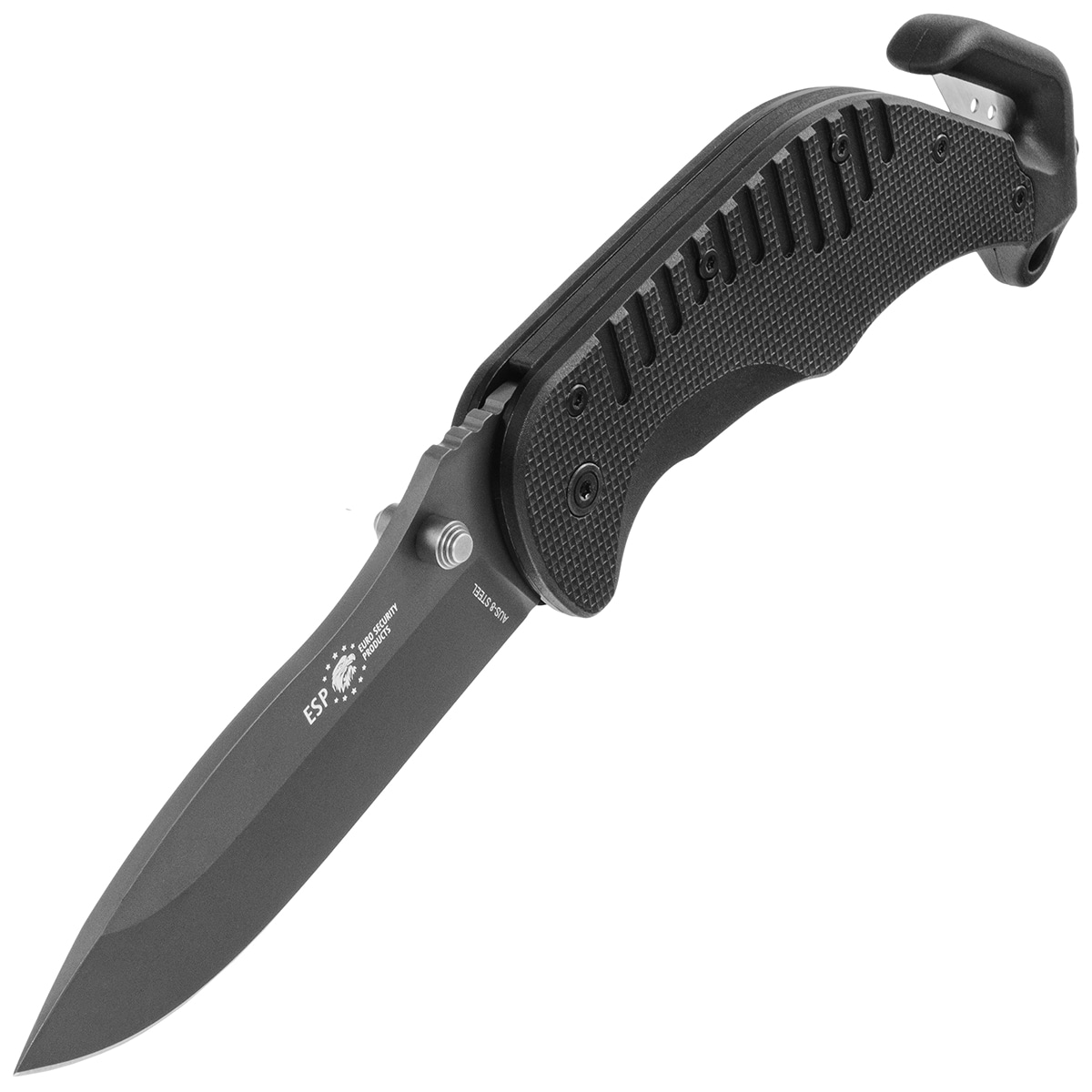 Nóż składany ratowniczy ESP RK-01 Rescue Knife - Black