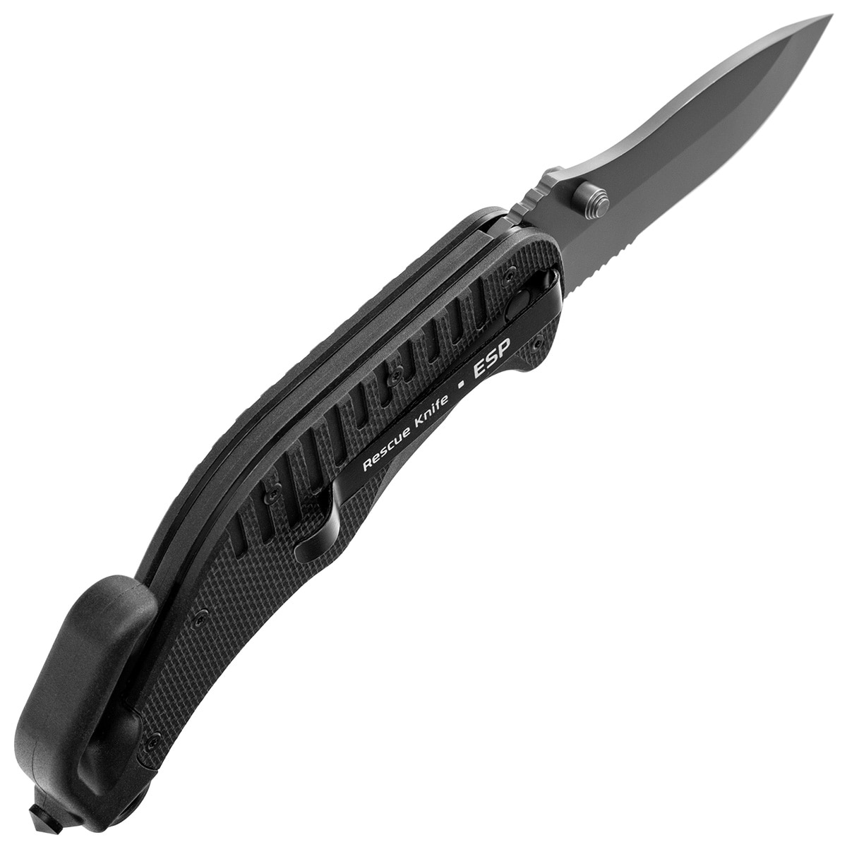 Nóż składany ratowniczy ESP RK-01-S Rescue Knife - Black