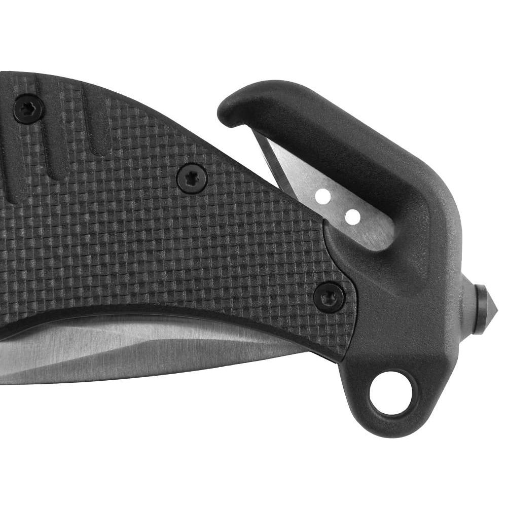 Nóż składany ratowniczy ESP Rescue Knife RK-02 - Black
