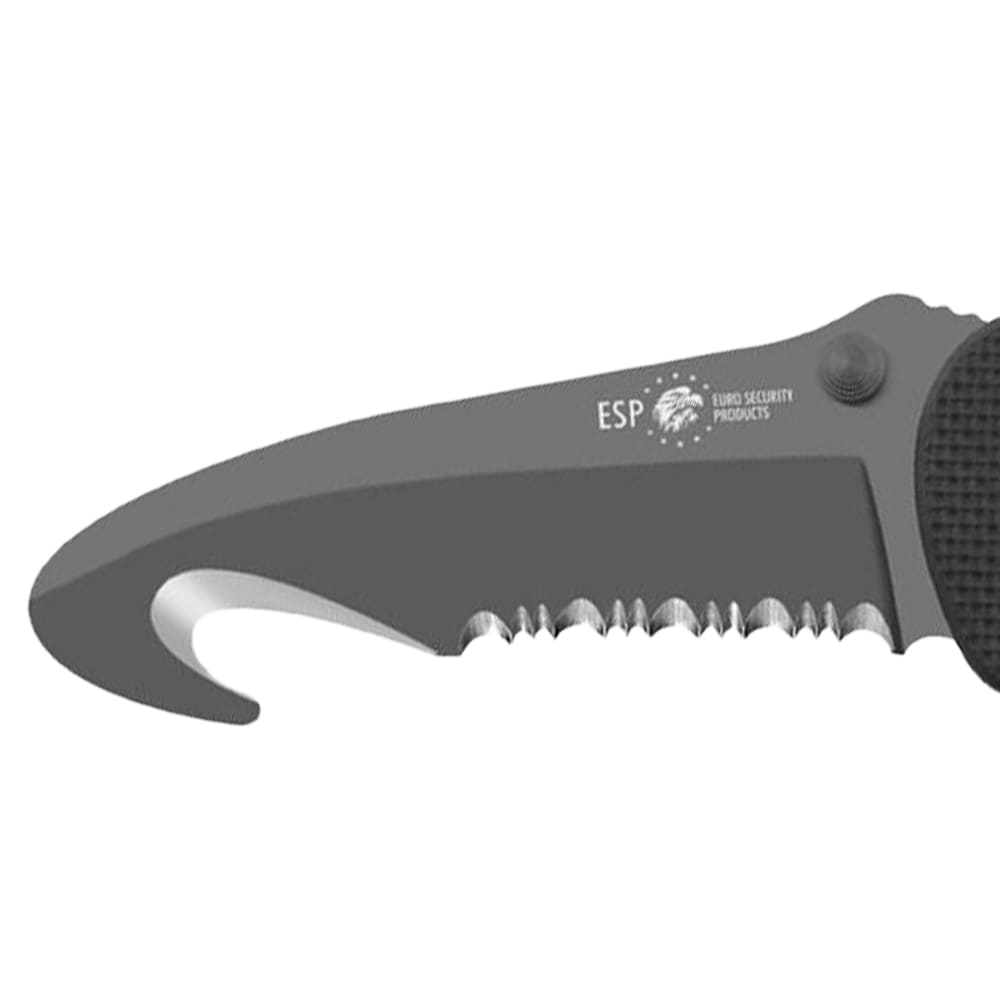 Nóż składany ratowniczy ESP Rescue Knife RK-02 - Black