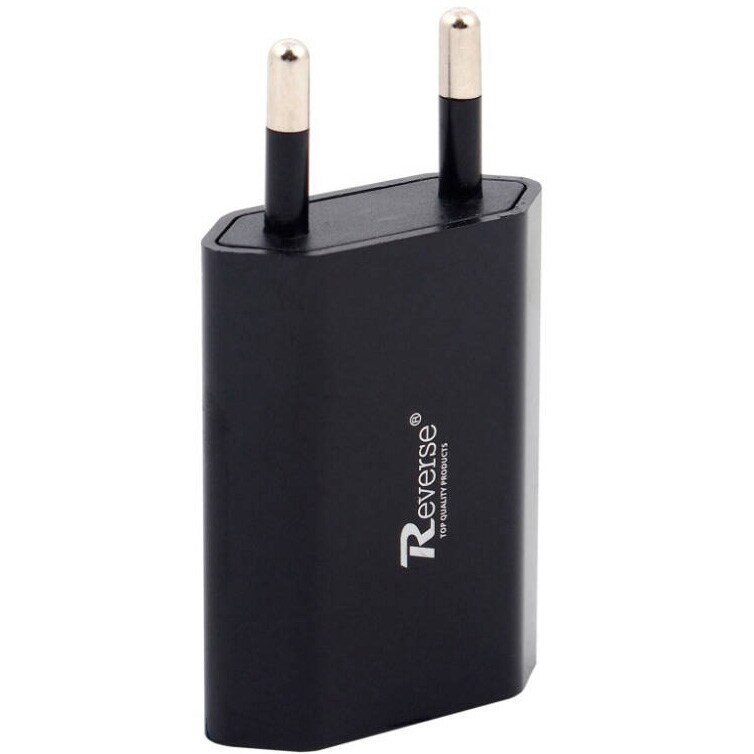 Ładowarka sieciowa ATX Reverse 1xgn USB - Black