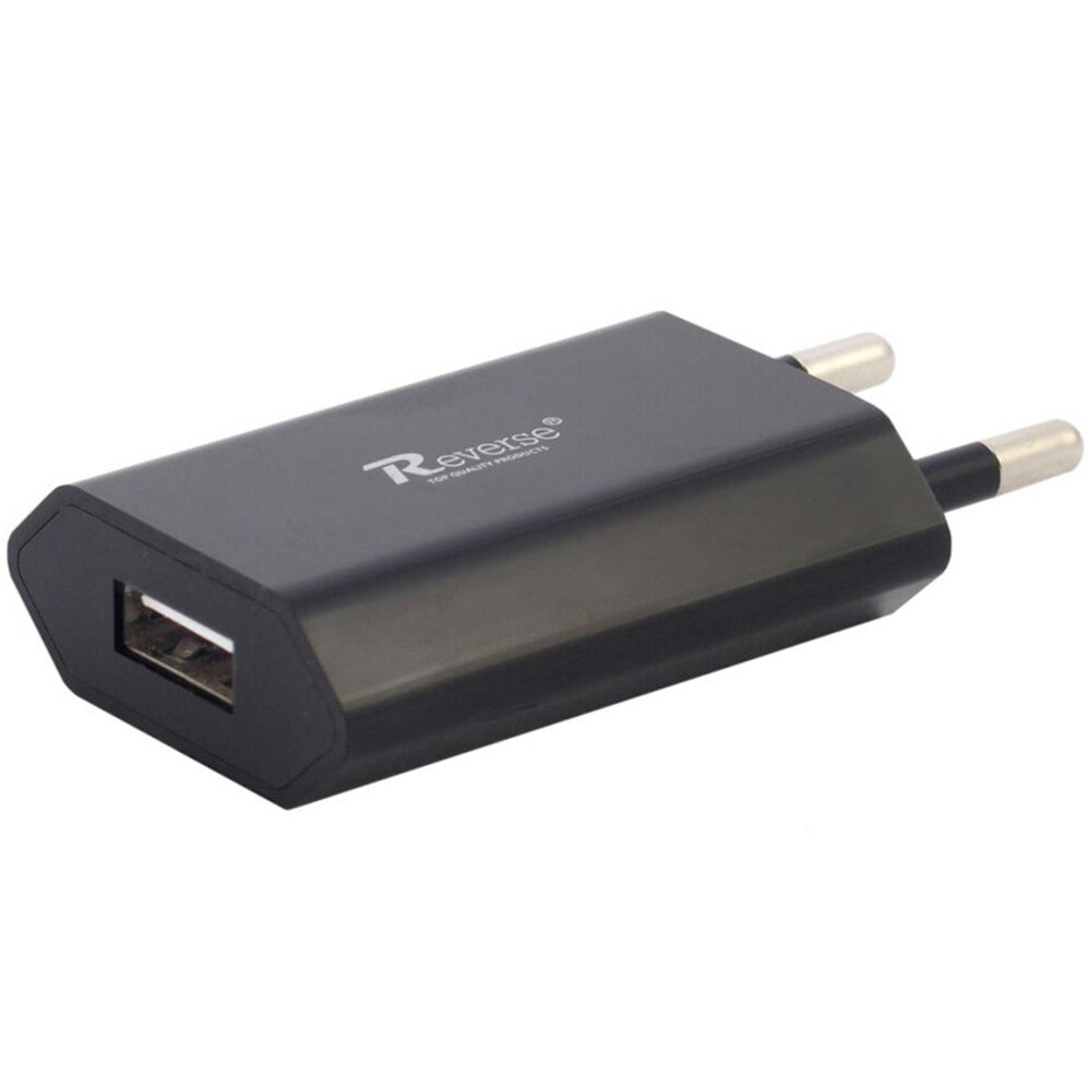 Ładowarka sieciowa ATX Reverse 1xgn USB - Black