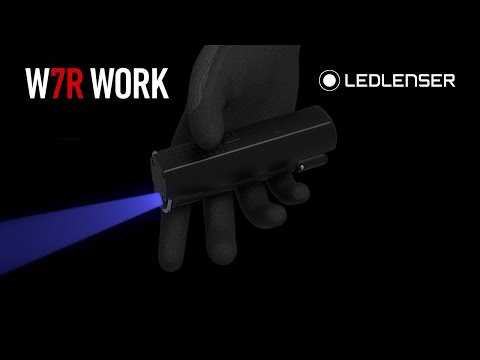 Latarka warsztatowa Ledlenser W7R Work UV - 600 lumenów
