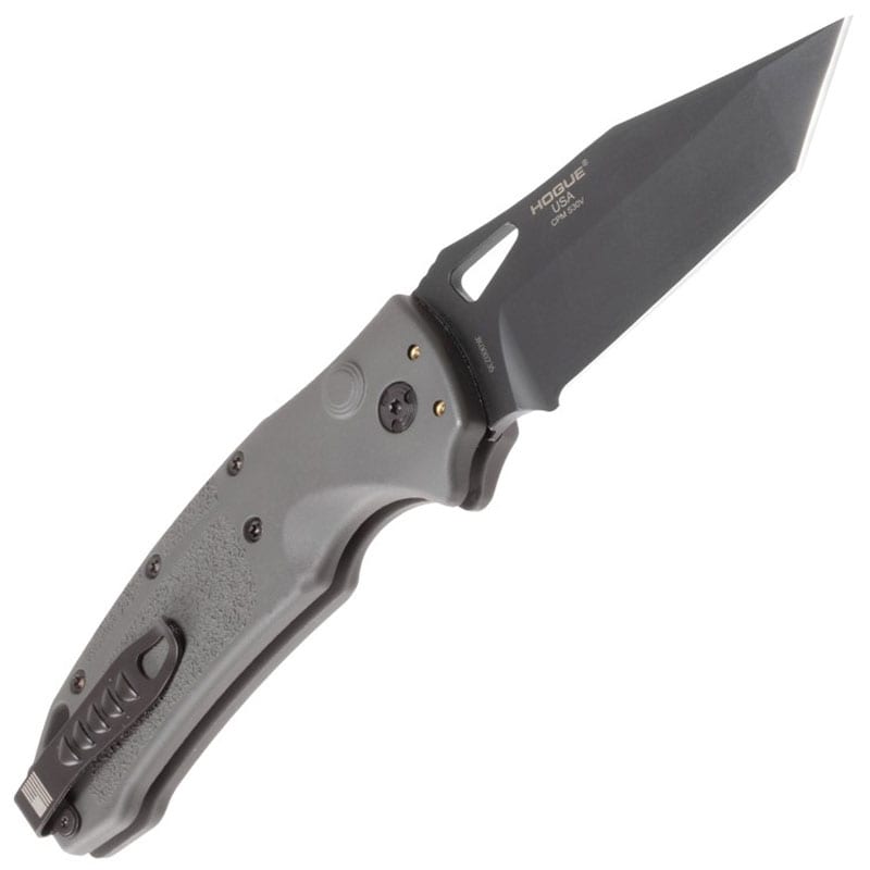 Hogue SIG K320A Tactical Tanto Black Cerakote Spring knife - Grey