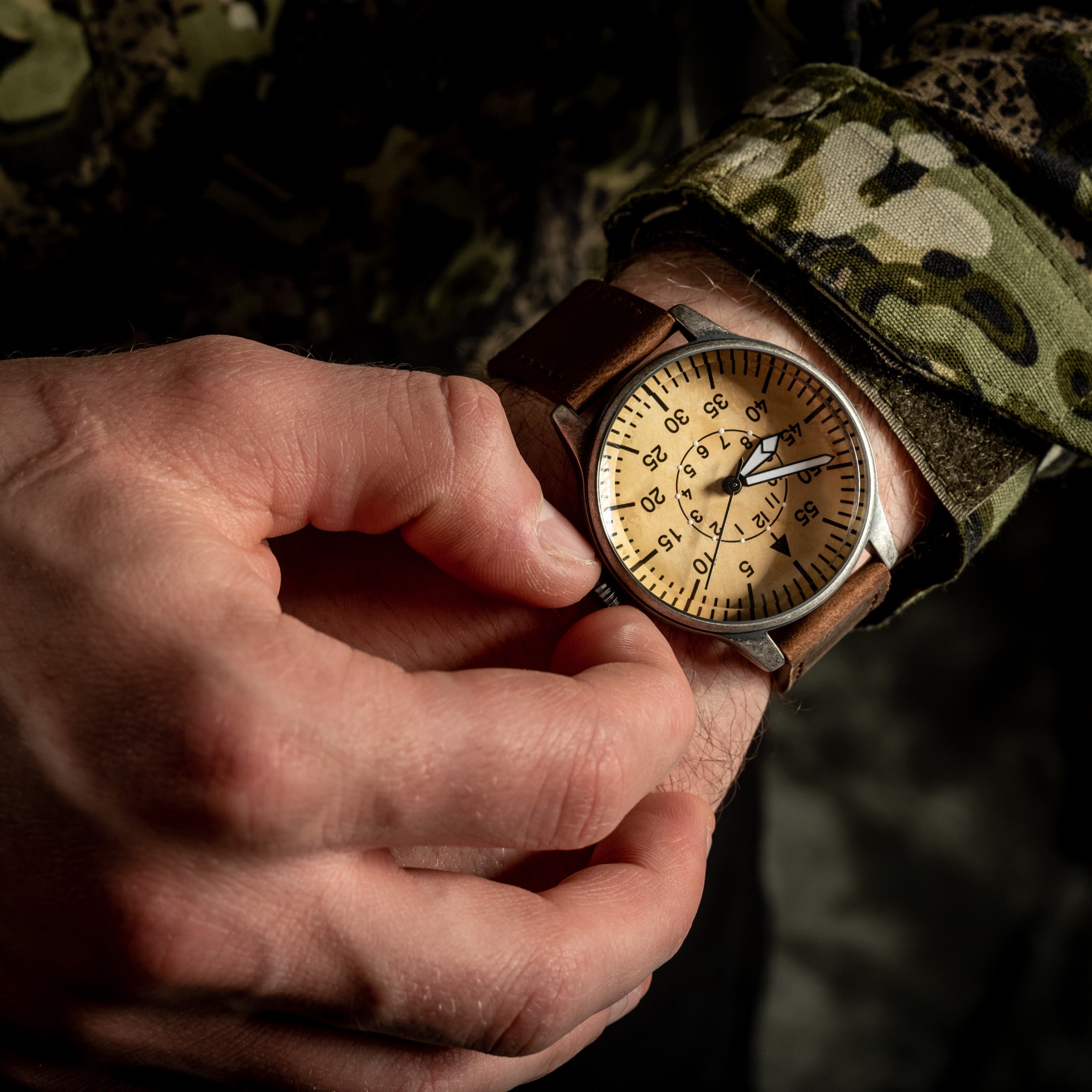 Годинник Mil-Tec Army Vintage ME 109