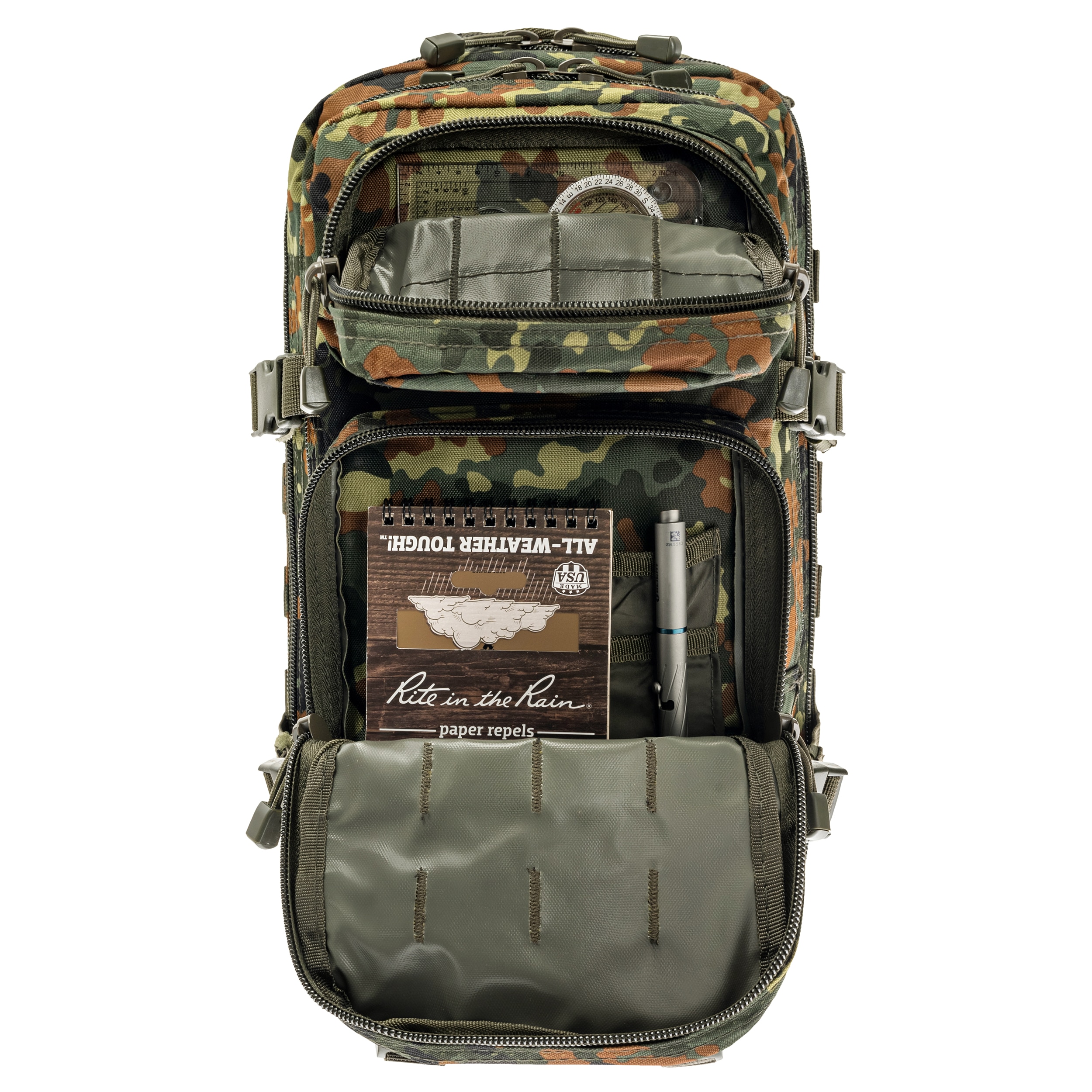 Plecak Mil-Tec Assault Pack Small 20 l - Flecktarn