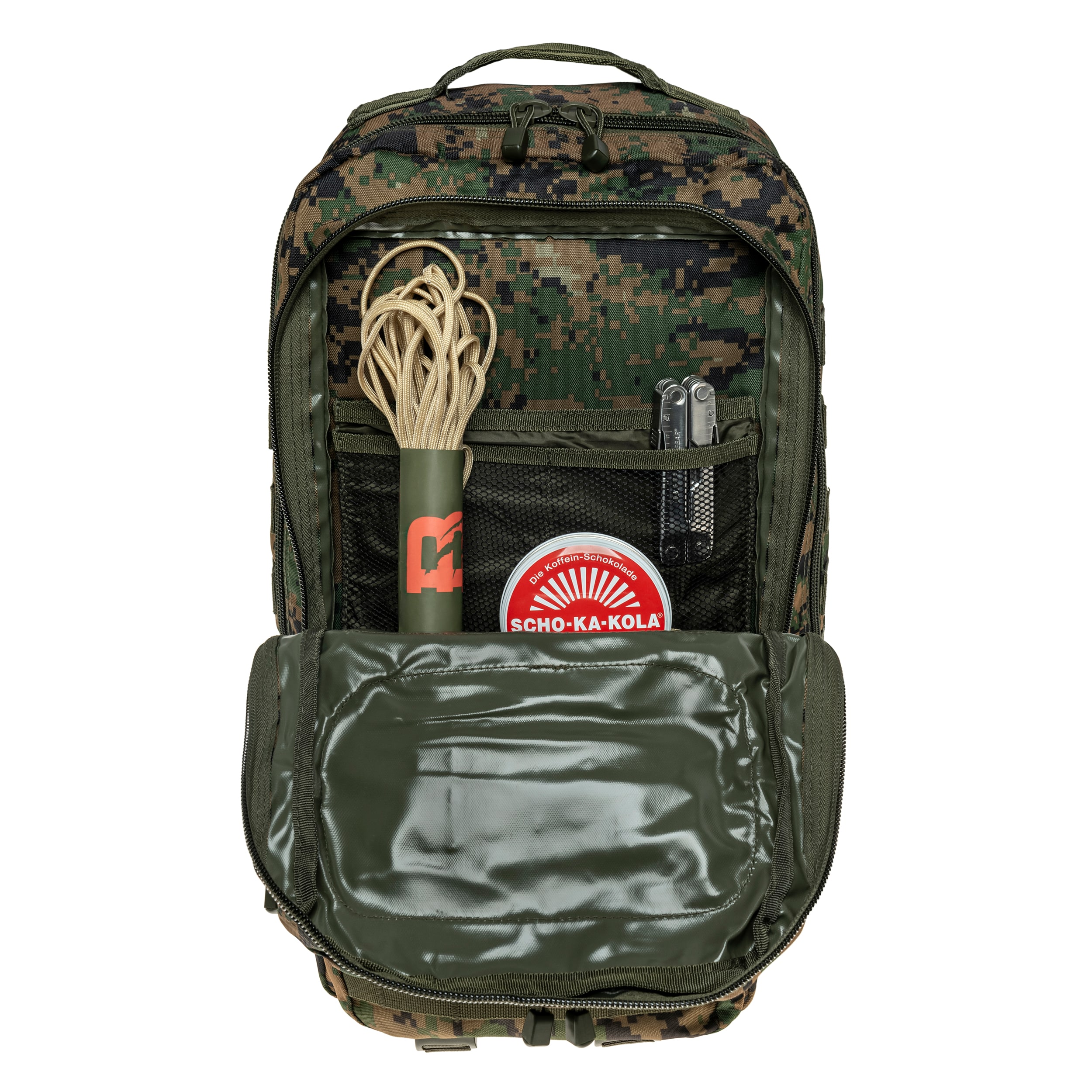 Plecak Mil-Tec Assault Pack Large 36 l - Digital Woodland